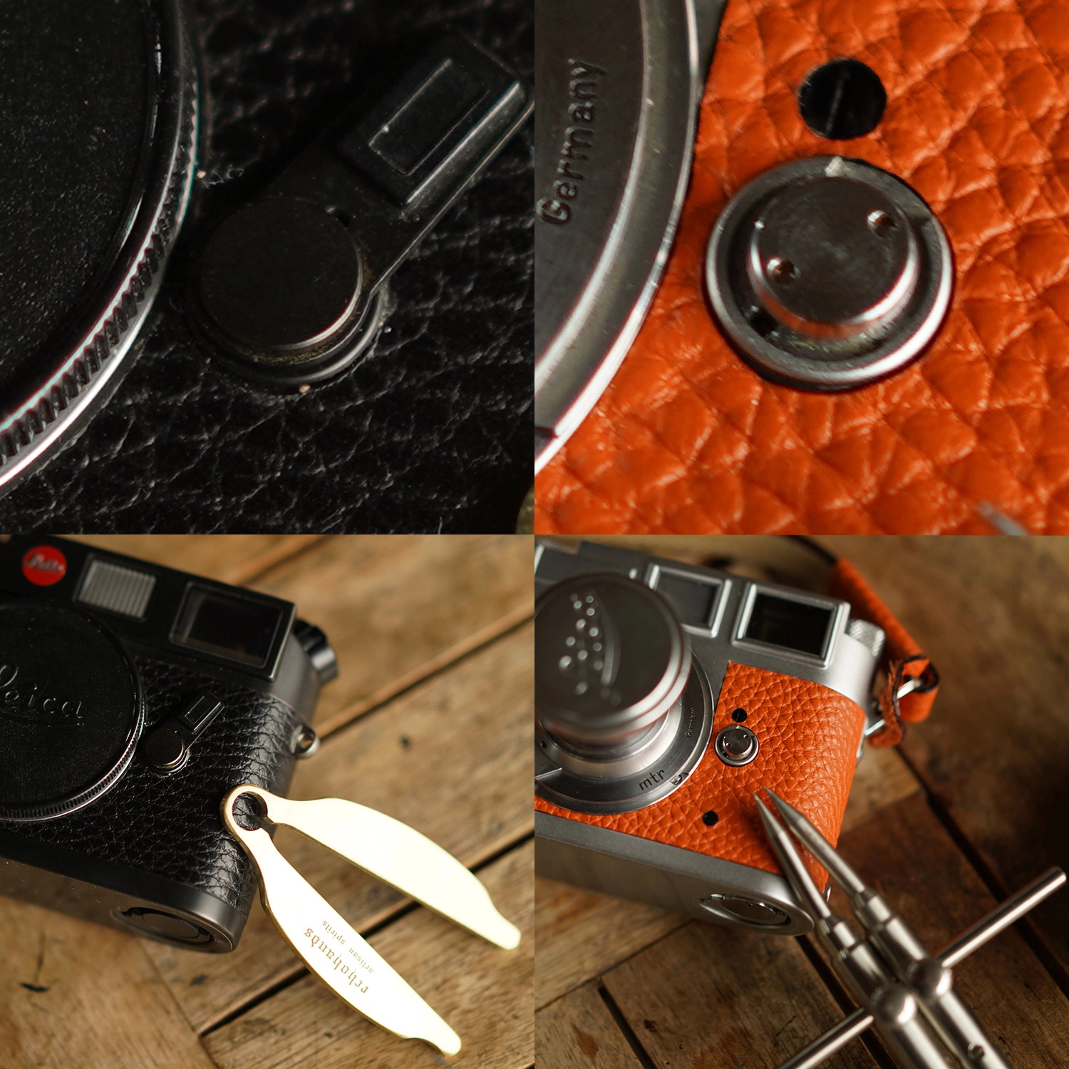 Disassemble tool for re-skin work (Leica M2, M3, M4, MP, M-A, MP3