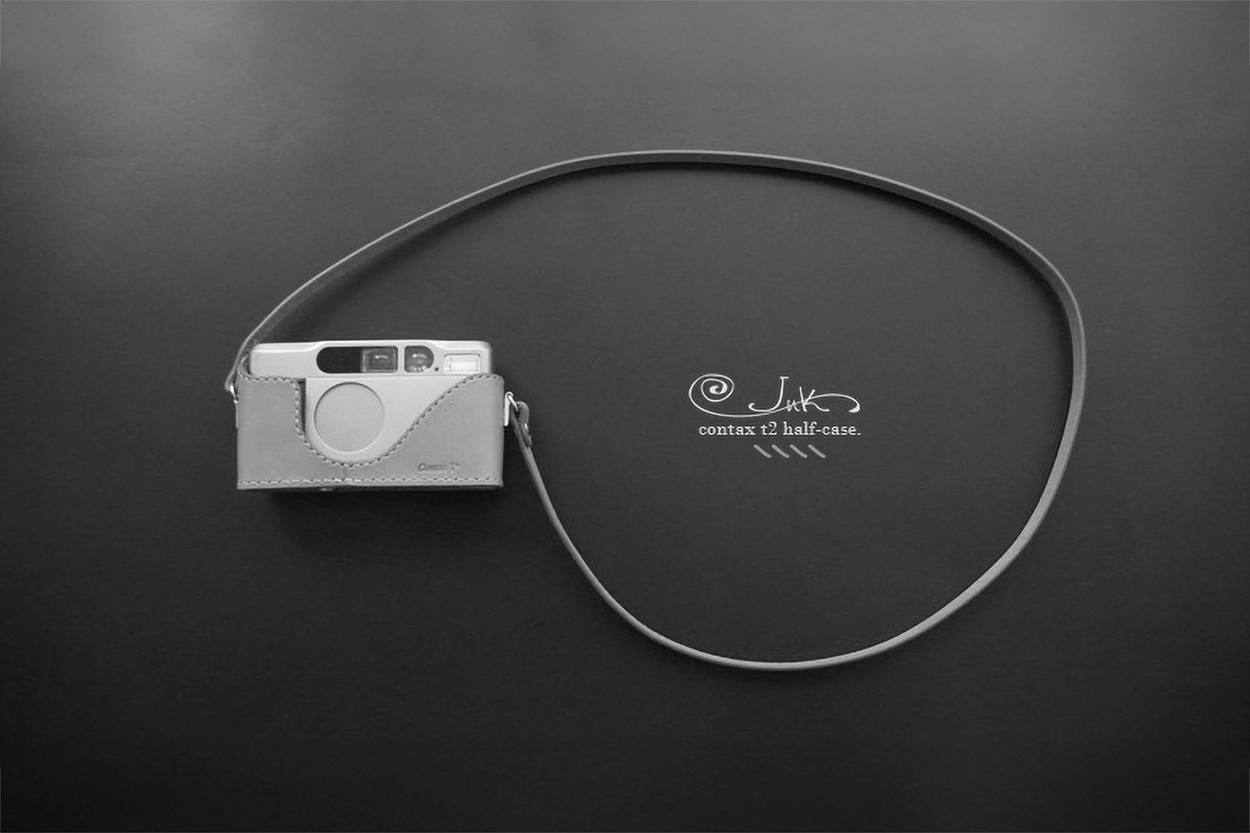 Contax T2 half-case : LEICA CASES & STRAPS by handcraft - Arte di mano