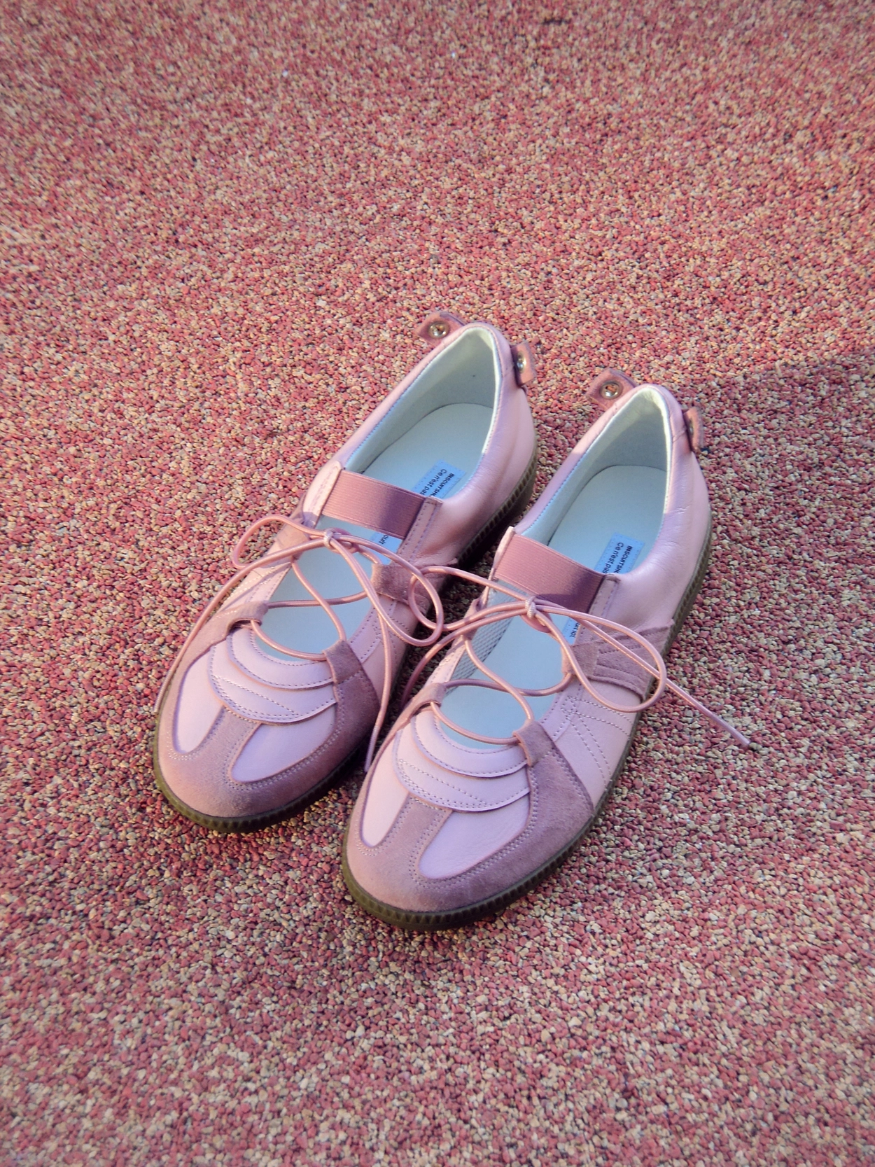Classic German Army Ballet Shoes (Dusty pink) : BISCUITSHOP