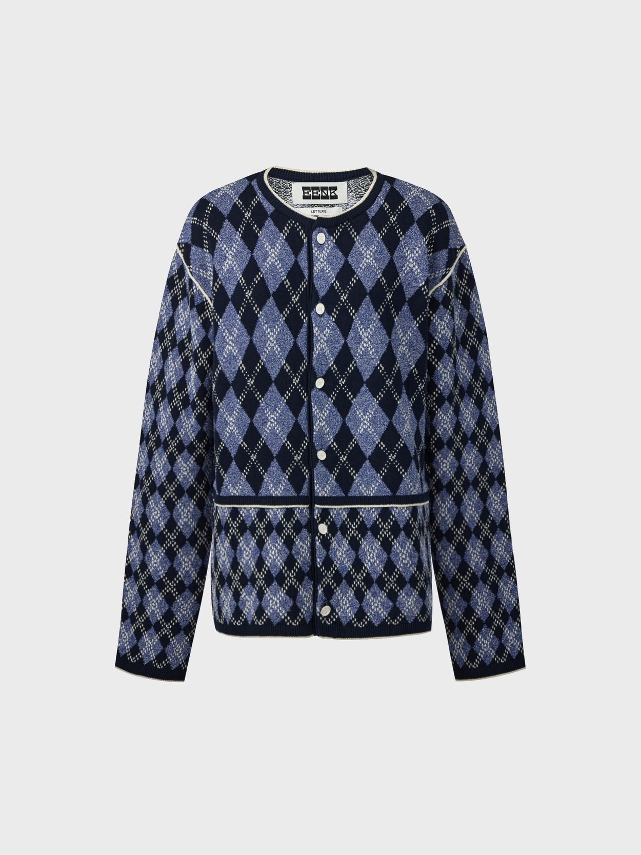 EENK インク Textured Cardigan ツイードニットカーディガン EES-1L253-CD07-IV ホワイト  ITBLDW3OD7A0 楽天市場】EENK インク Textured Cardigan ツイードニット
