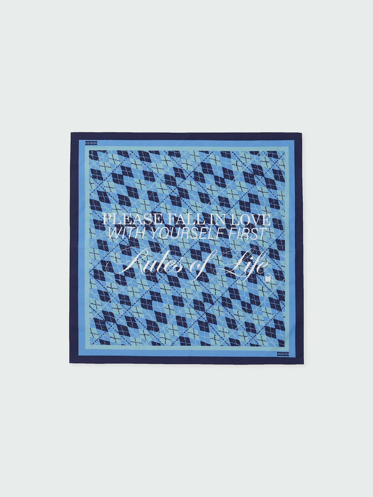 EENK/LETTER Z/長袖シャツ/XS/シルク/BLU/ストライプ/第6ボタン取れかけ// EENK SHOP
