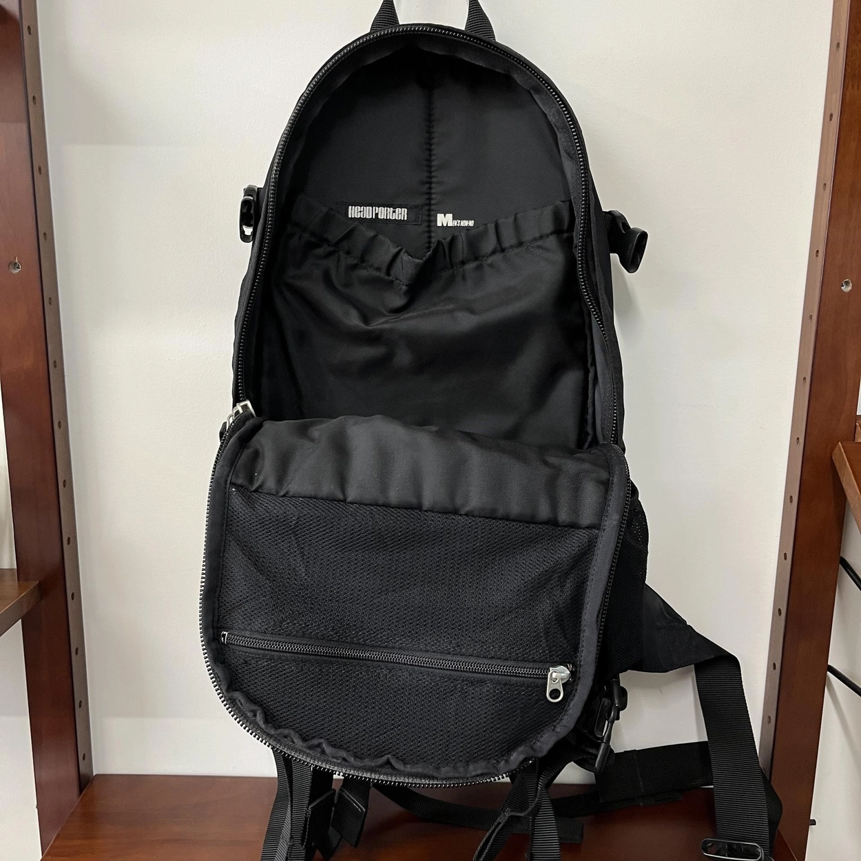 BAG ] HEAD PORTER black beauty backpack : 카인더즌빈티지