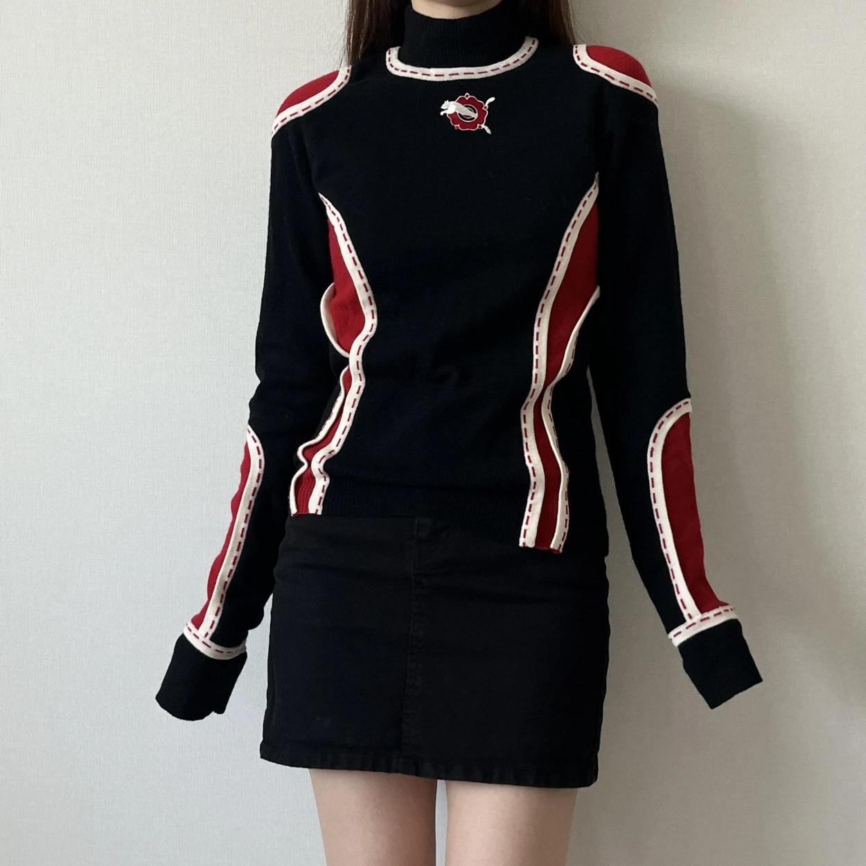 WOMAN ] PUMA x Fake London Genius 2004 wool 100% knit : 카인더즌