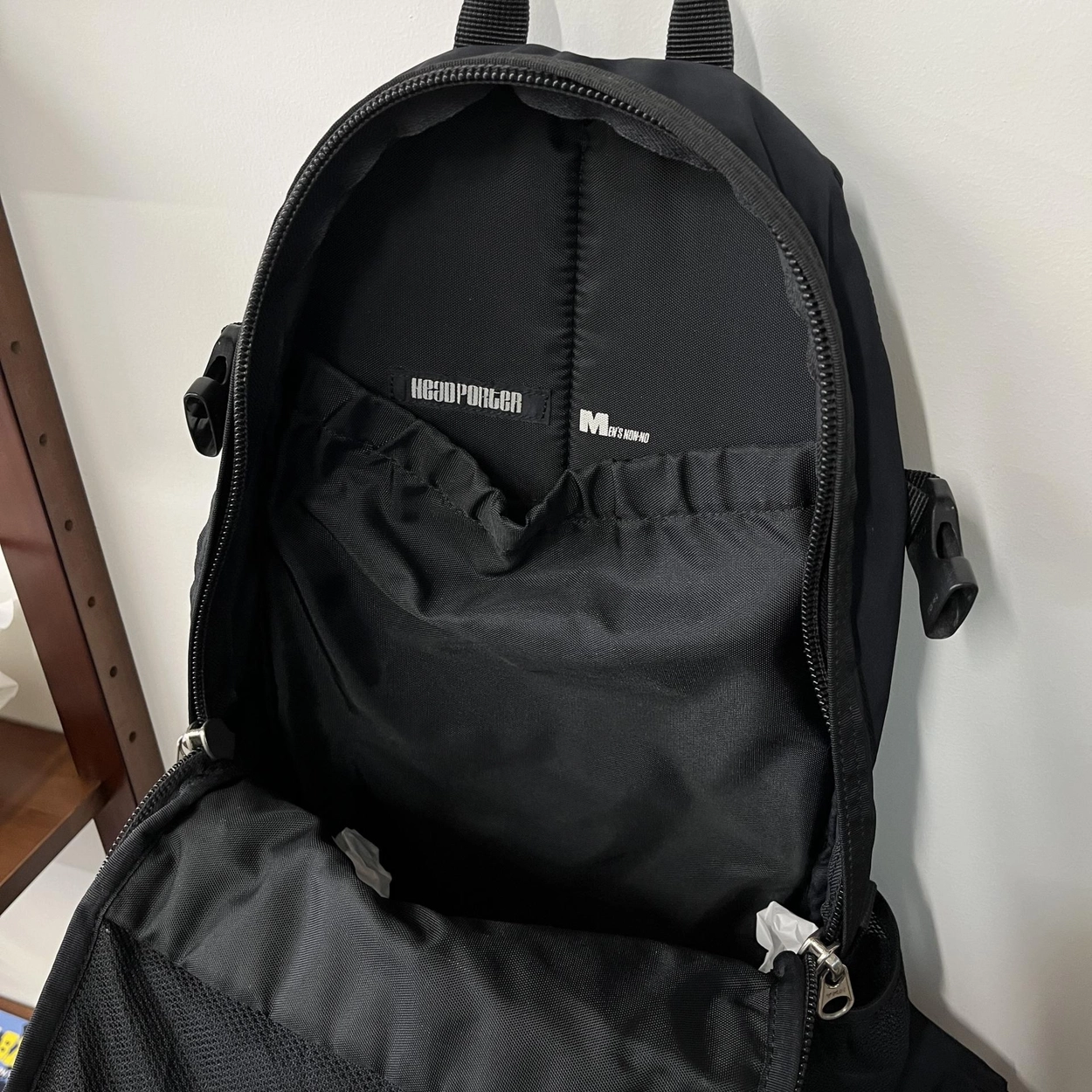 BAG ] HEAD PORTER black beauty backpack : 카인더즌빈티지(KIND