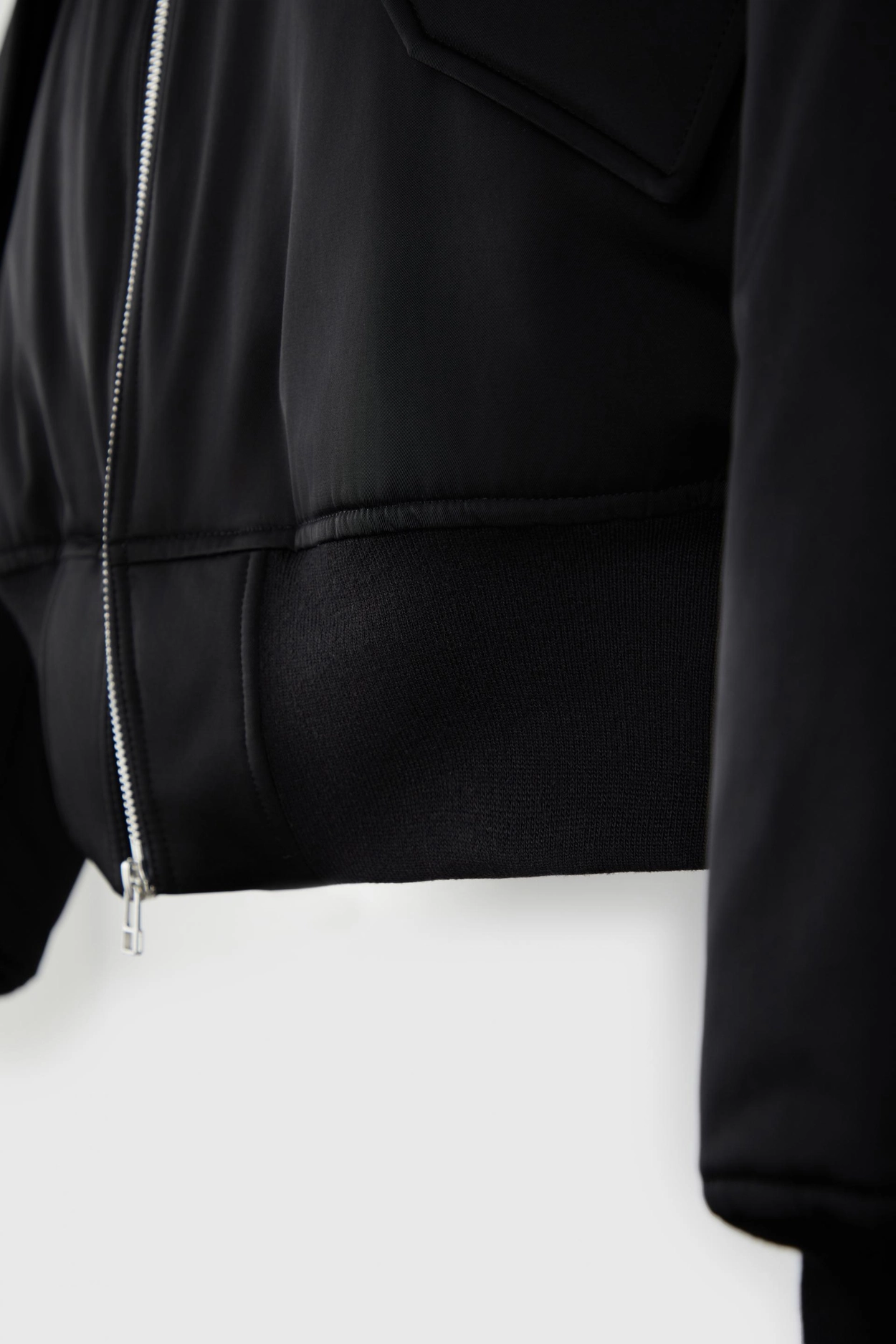 ENVOY SHEARING SHORT PARKA BLACK : TAILLE 타일레