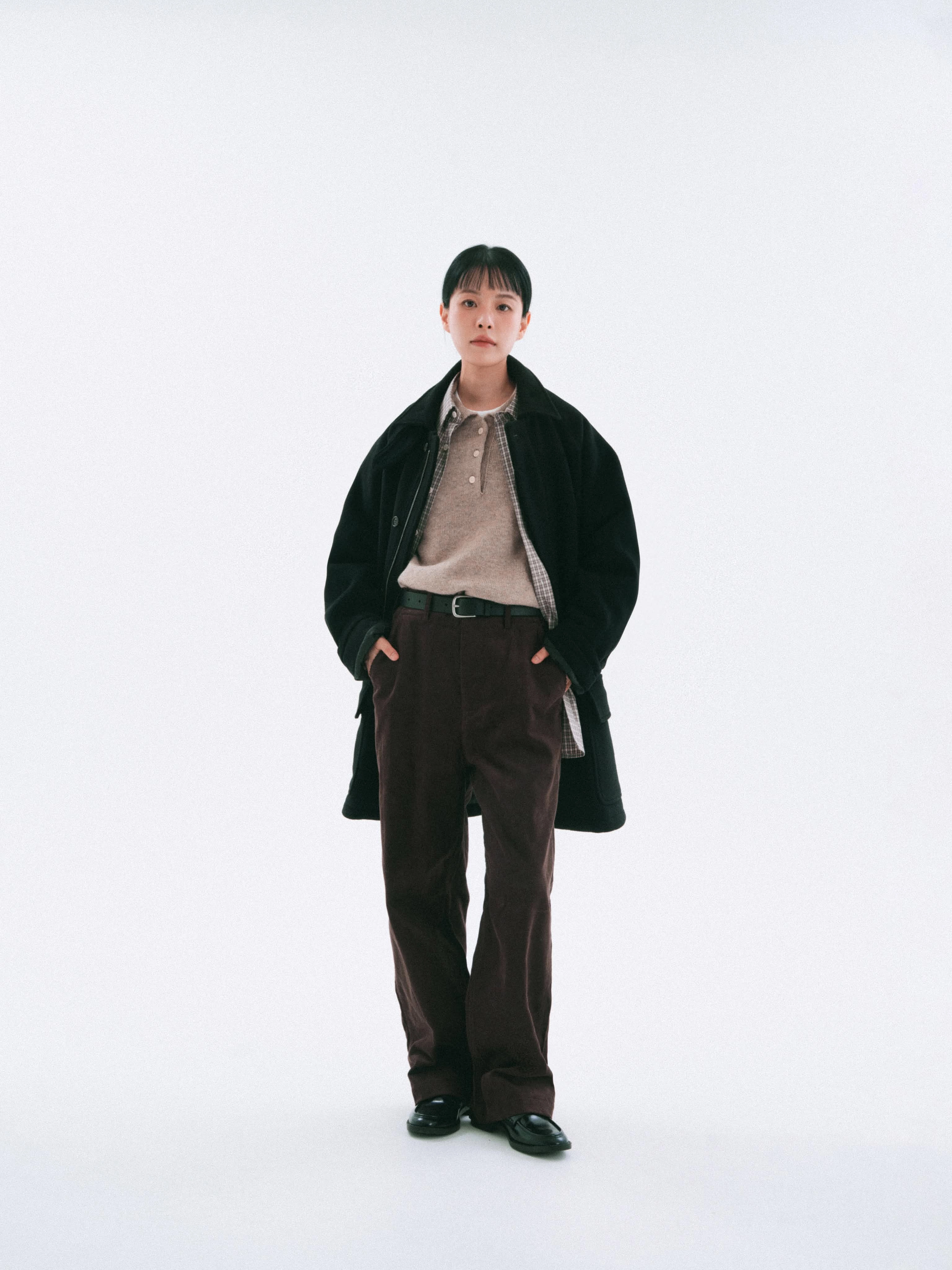 City Wool Half Coat (Charcoal) : 해브해드 Havehad | 바른 도시 생활