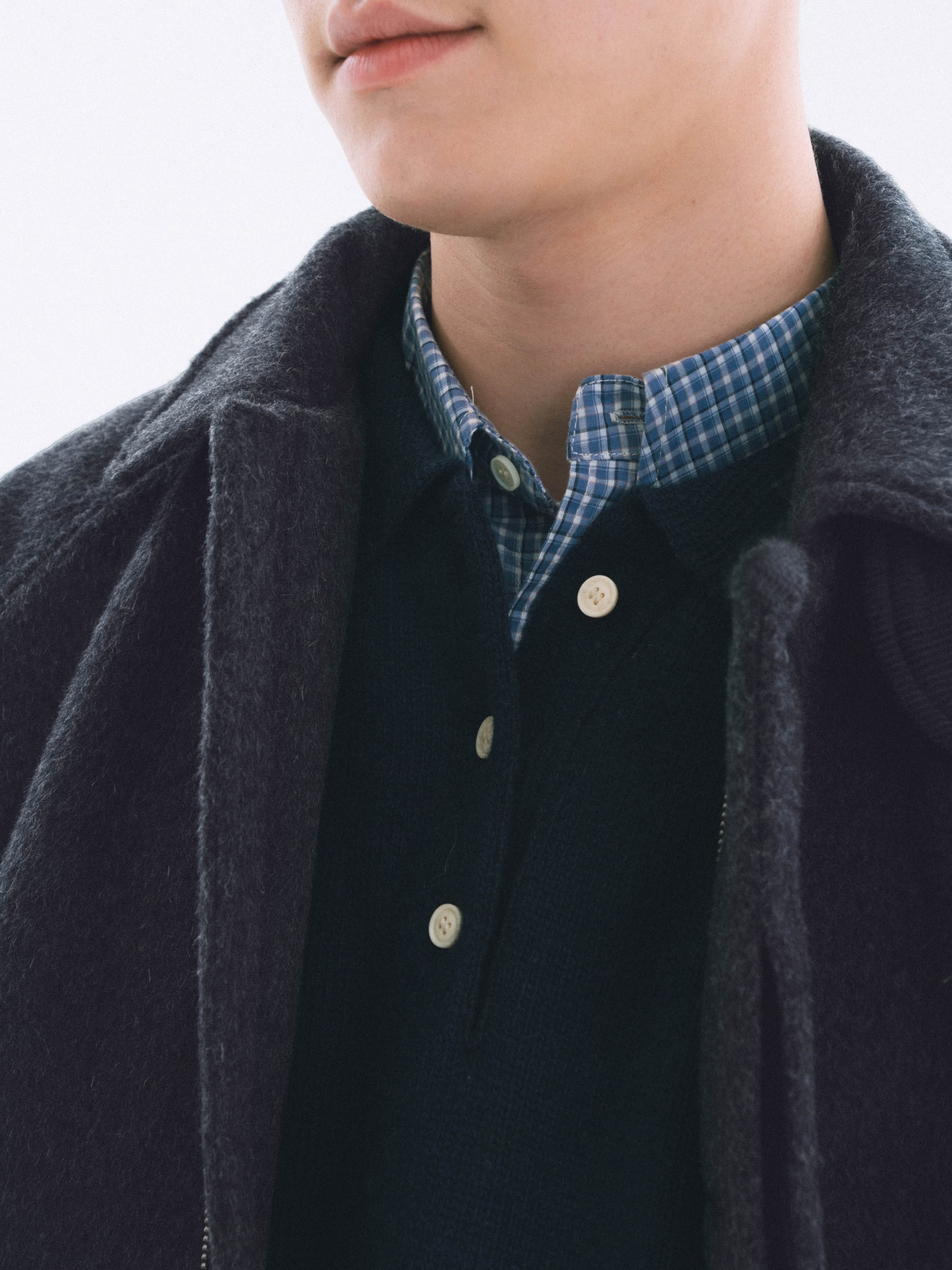 City Wool Half Coat (Charcoal) : 해브해드 Havehad | 바른 도시 생활