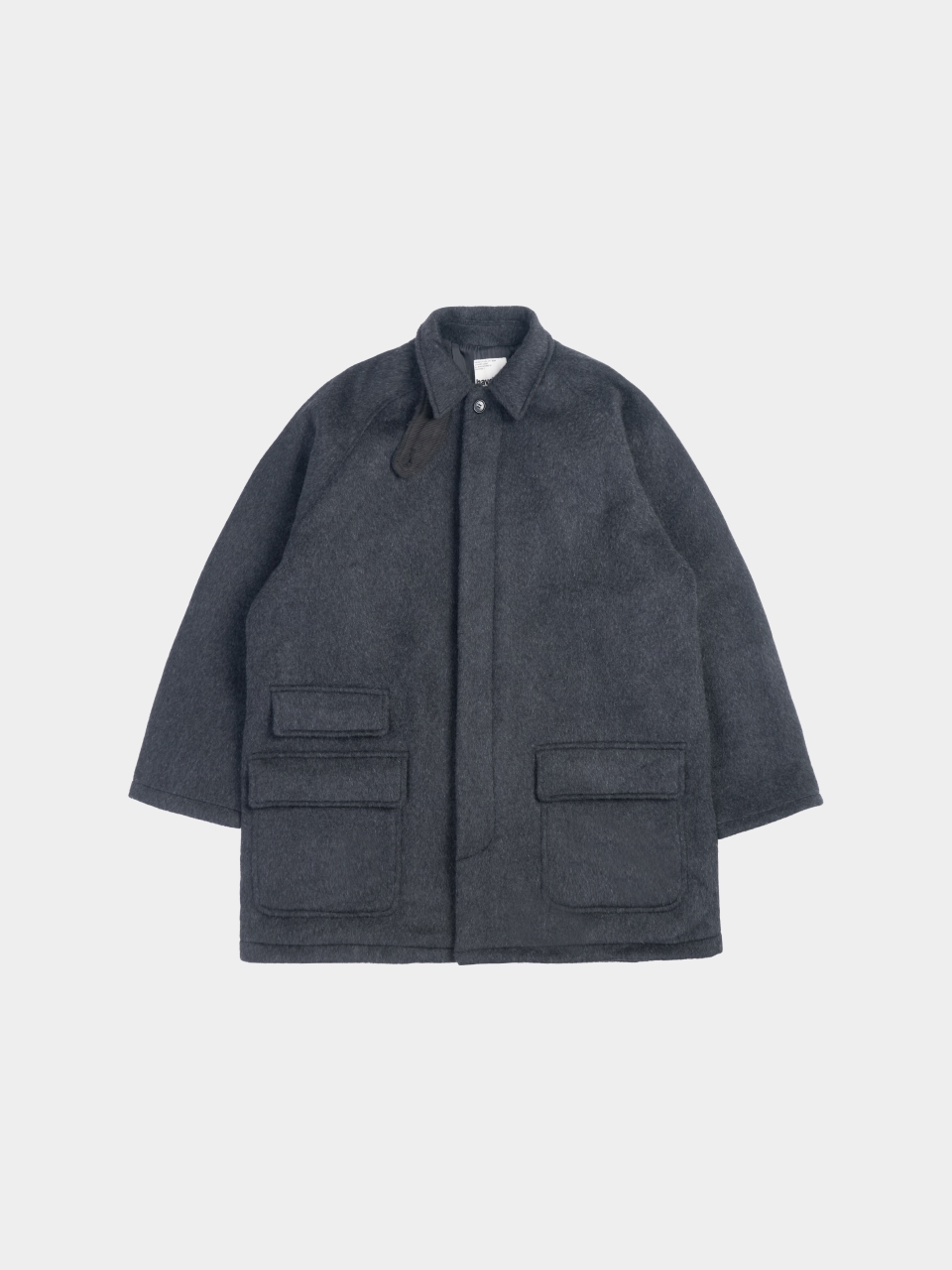 havehad City Wool Half Coat ハーフコート チャコール City Wool Half Coat (Charcoal) : 해브해드 Havehad | 바른 도시 생활
