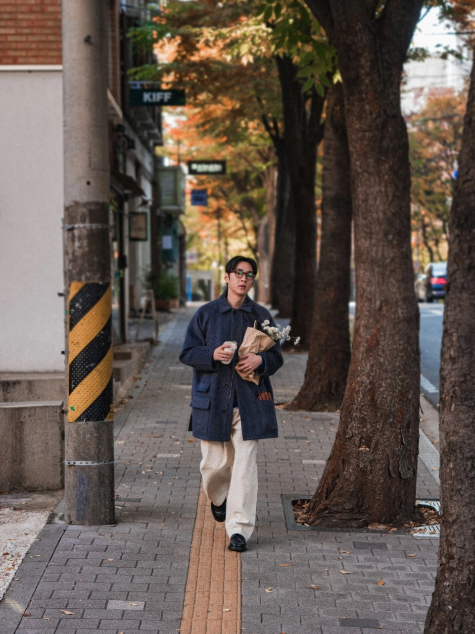 City Wool Half Coat (Navy) : 해브해드 Havehad | 바른 도시 생활 복장
