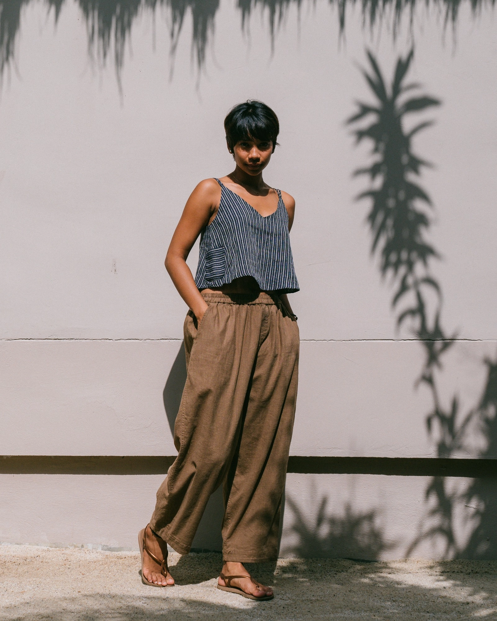 Lodge] GoGo Pants 3rd gen. Brown (Unisex) : LODGE WORLDWIDE