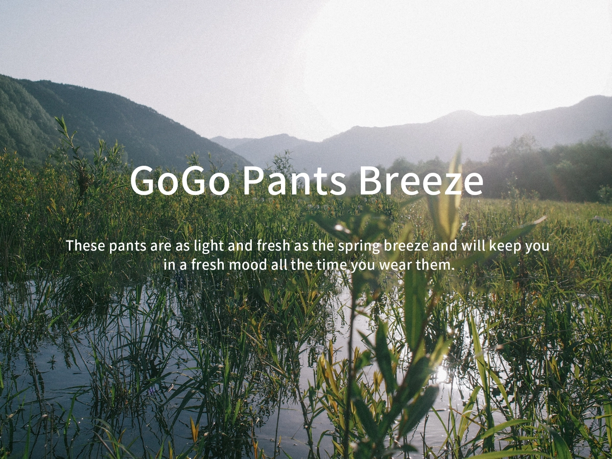 Lodge] GoGo Pants Breeze - Deep Navy (Unisex) : LODGE WORLDWIDE