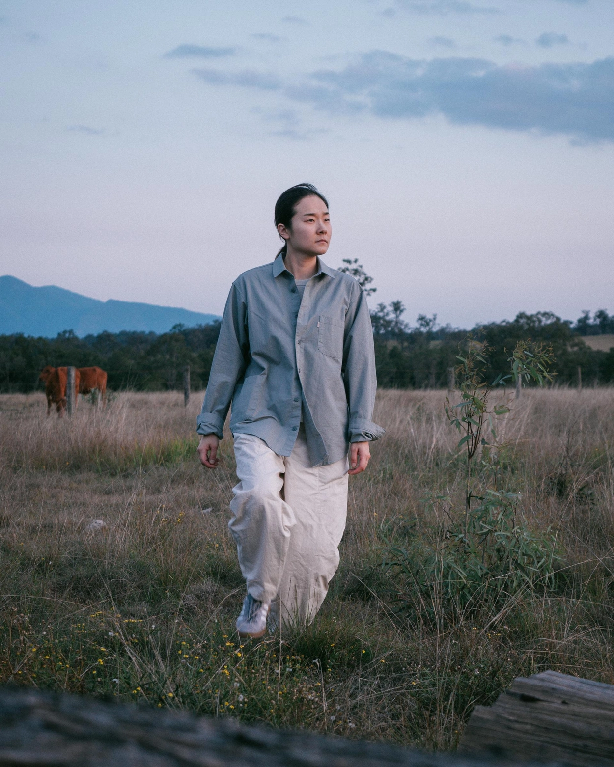 Lodge] G'day Shirts - Dusty Mint (Unisex) : LODGE JAPAN