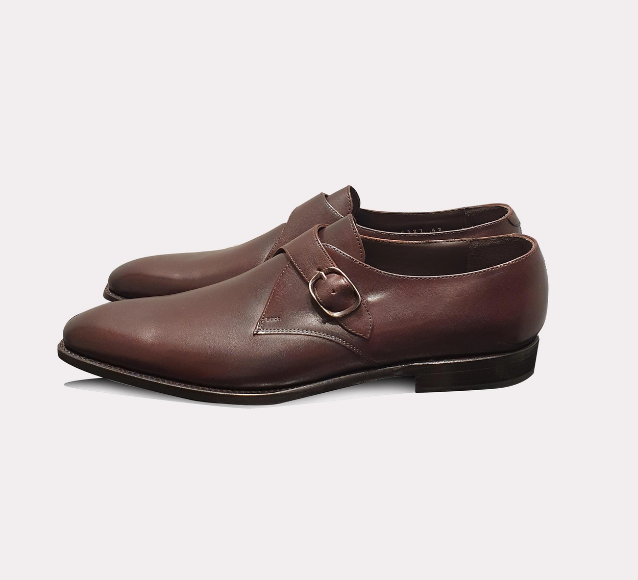 14327 Single monk strap (Box crust k-negro) : 솔티 공식