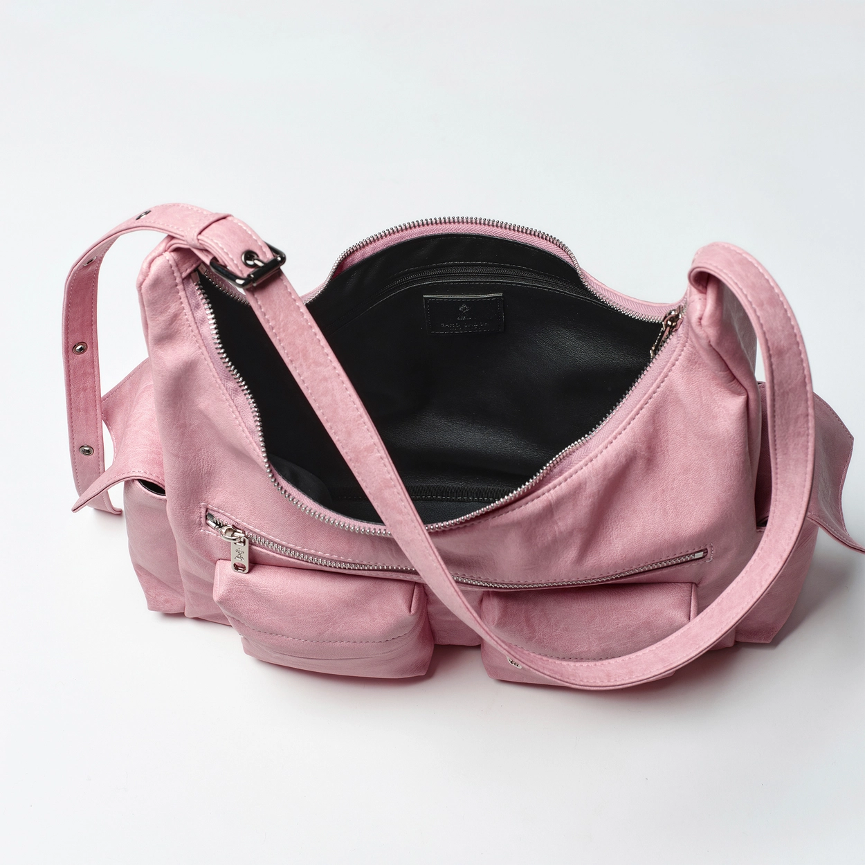 포켓 머그백 pocket mug bag L brushed pink : SAMO ONDOH