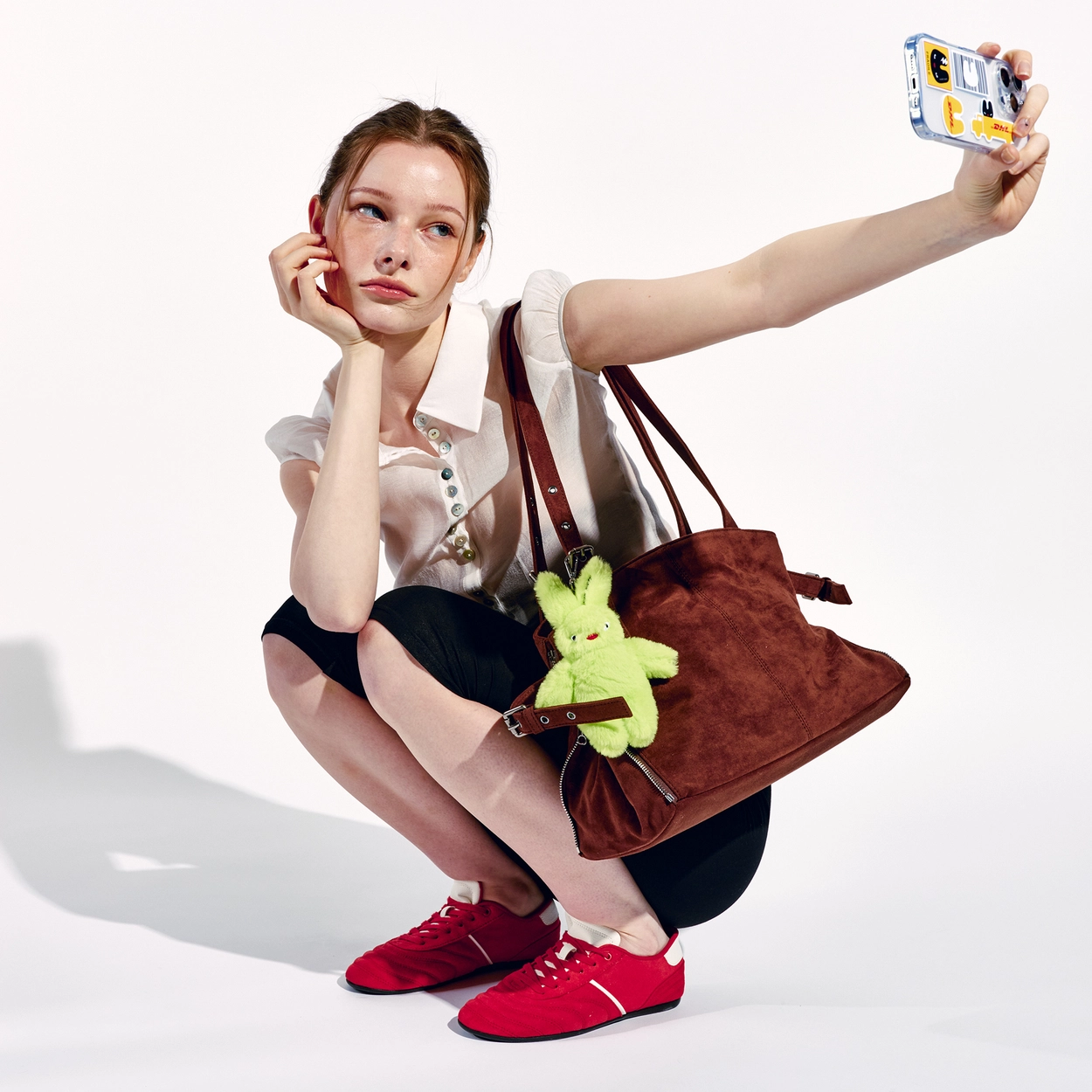 正規品☆SAMO ONDOH☆SHOPPER BBUL BAG S☆ショッパープルバック