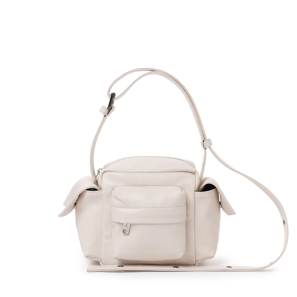 포켓 유틸리티백 pocket utility bag S nappa ivory : SAMO ONDOH