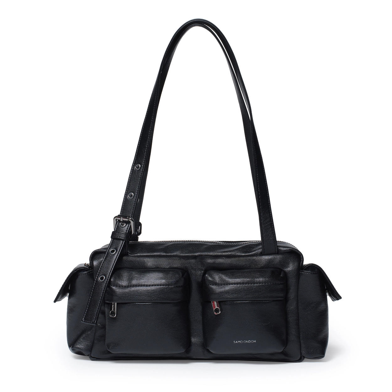 포켓 유틸리티백 pocket utility bag M nappa black : SAMO ONDOH 포켓 유틸리티백 pocket utility bag M nappa black : SAMO ONDOH