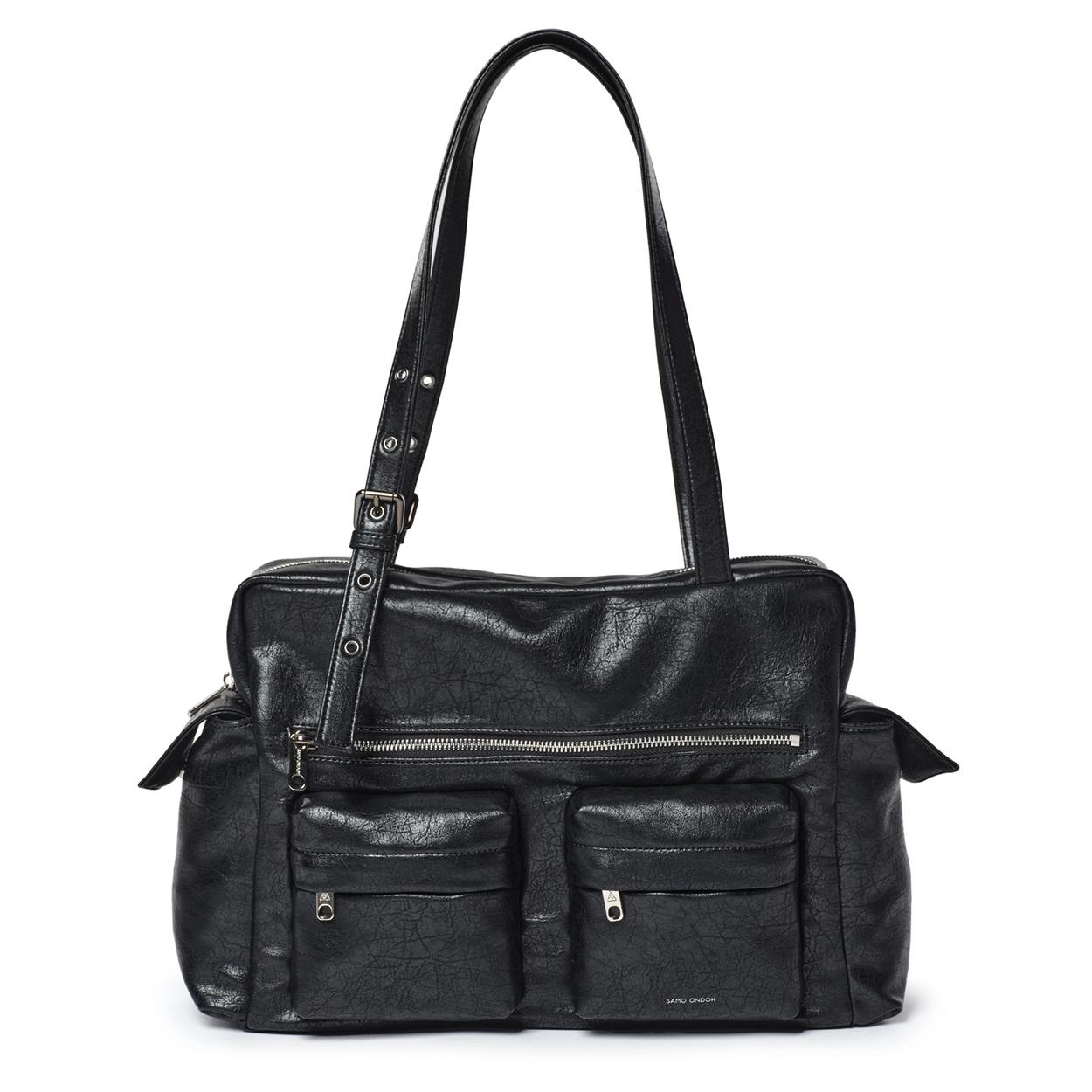 pocket utility bag L savage black : SAMO ONDOH GLOBAL