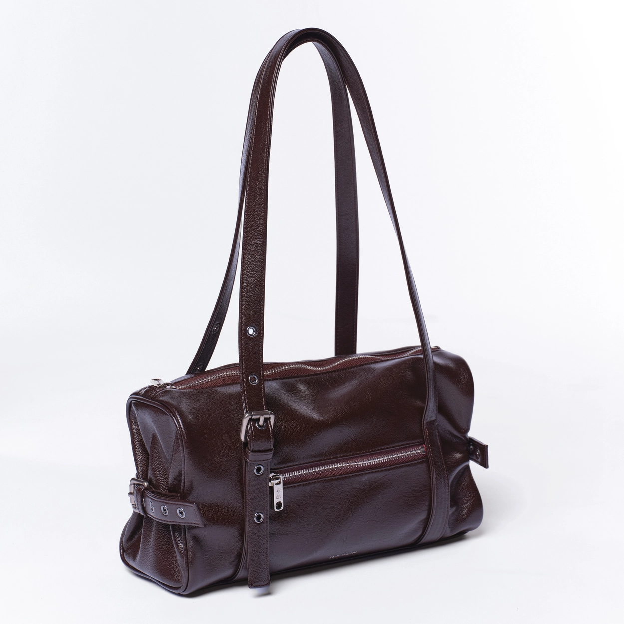 뮤지엄백 museum bag M goat chocolate : SAMO ONDOH