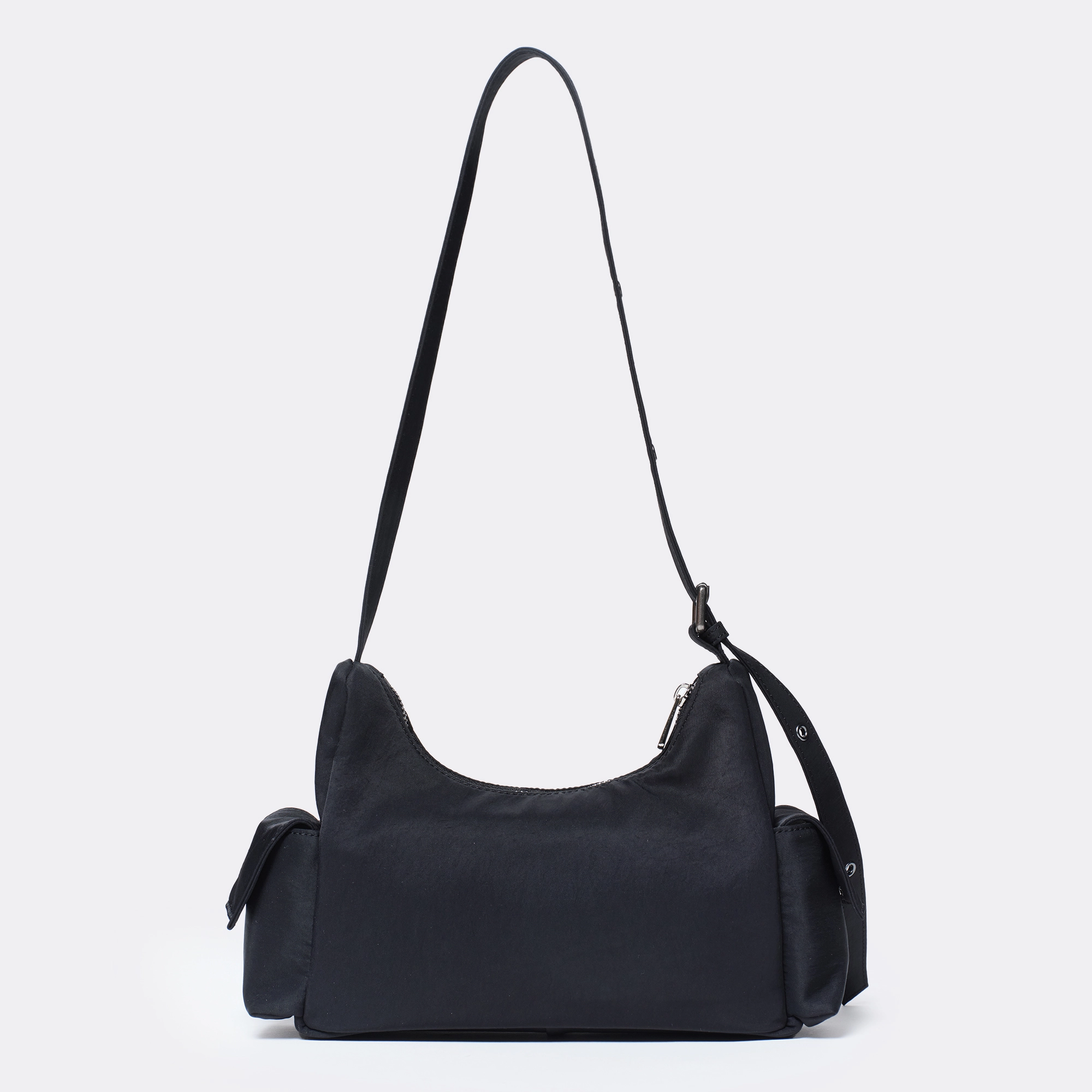 포켓 머그백 pocket mug bag M nylon black : SAMO ONDOH