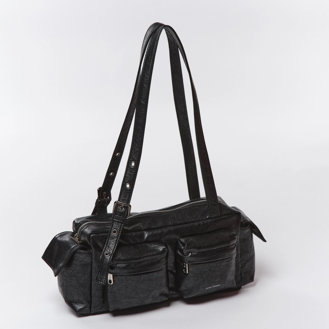 pocket utility bag M savage black : SAMO ONDOH GLOBAL