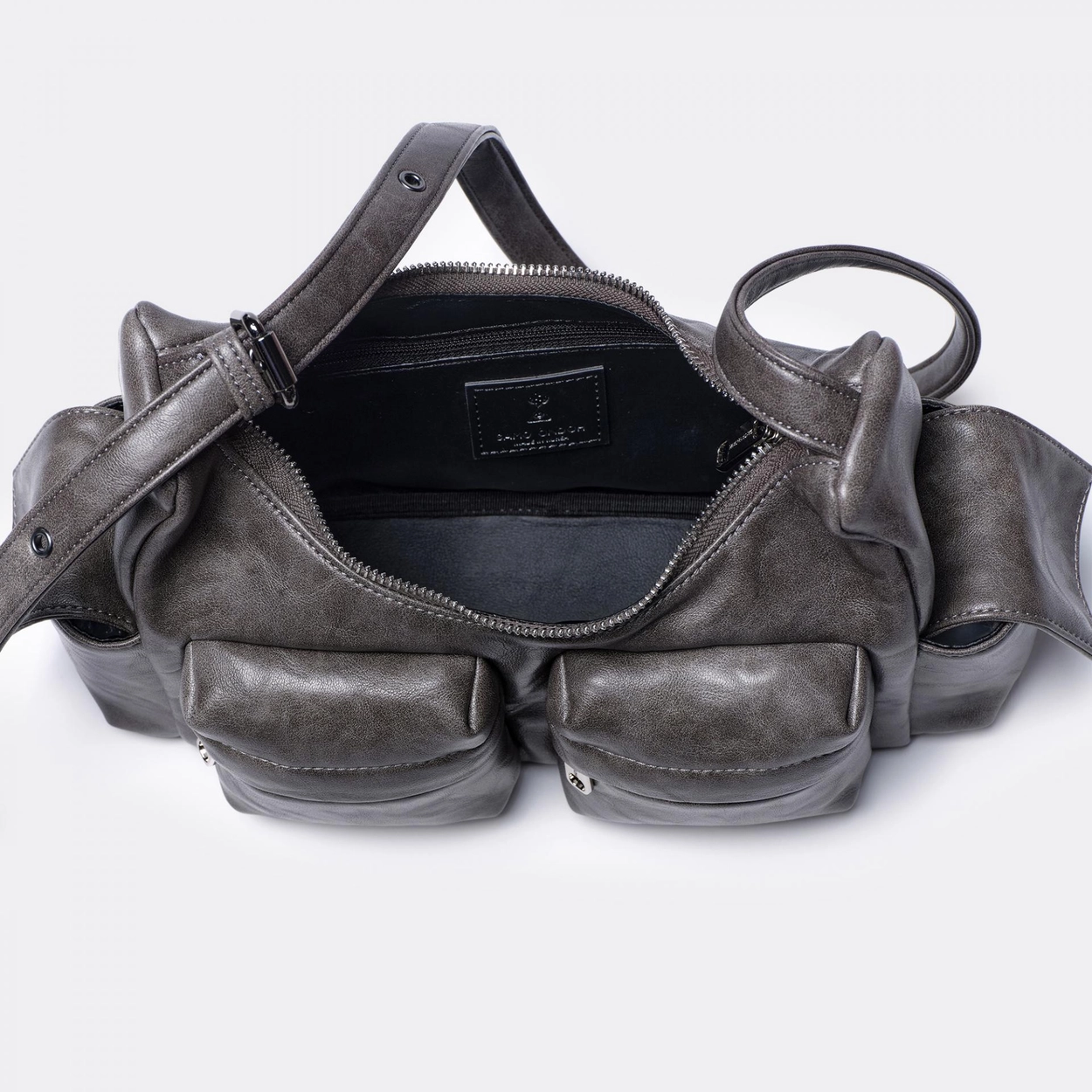 포켓 머그백 pocket mug bag M baked gray : SAMO ONDOH