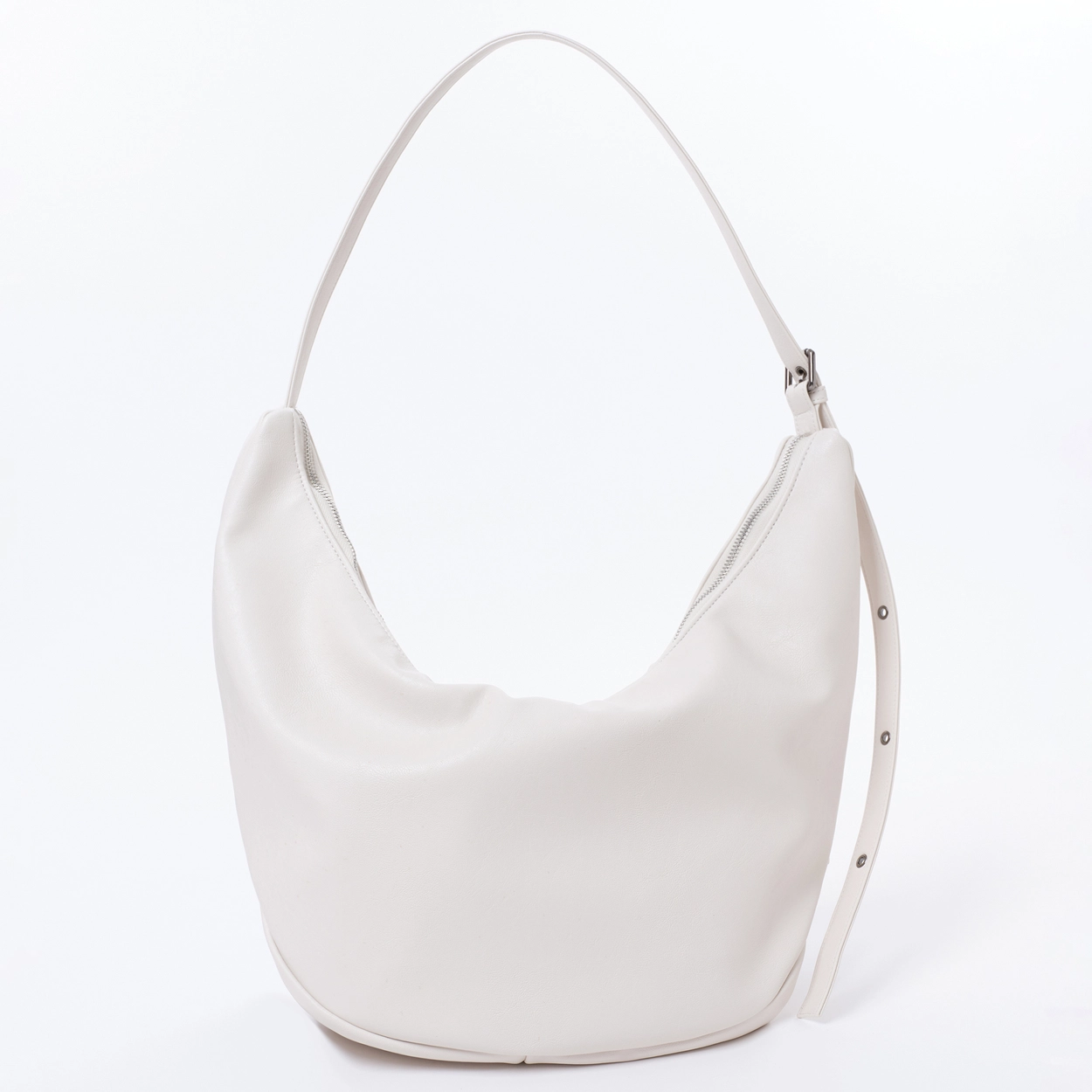 애플 슬링백 belt apple sling bag L nappa ivory : SAMO ONDOH 애플 슬링백 belt apple sling bag L nappa ivory : SAMO ONDOH