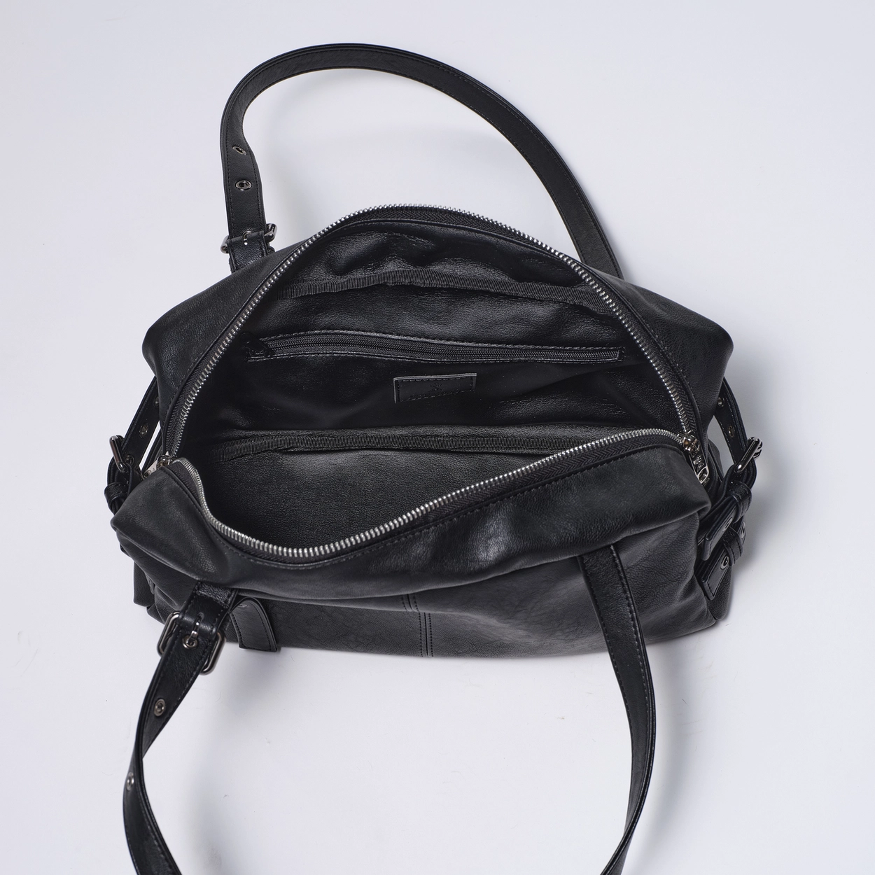 사이드 벨트백 side belt bag M nappa matt black : SAMO ONDOH