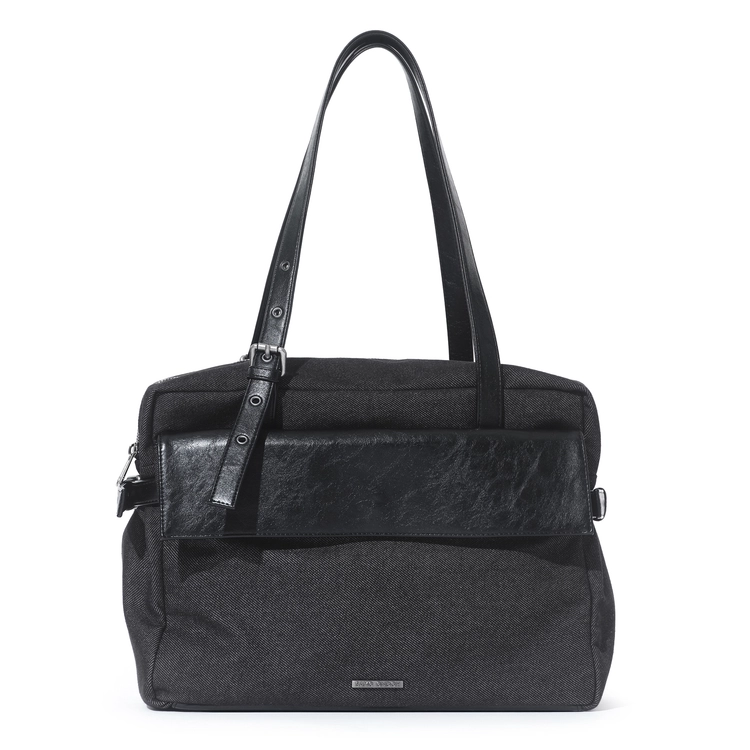 deca utility bag L raw denim