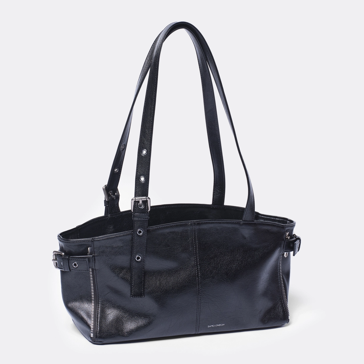 SAMO ONDOH zipper shopper bag S
