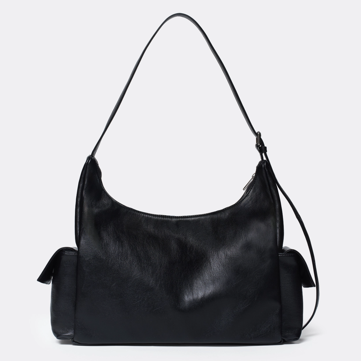 포켓 머그백 pocket mug bag L nappa black : SAMO ONDOH