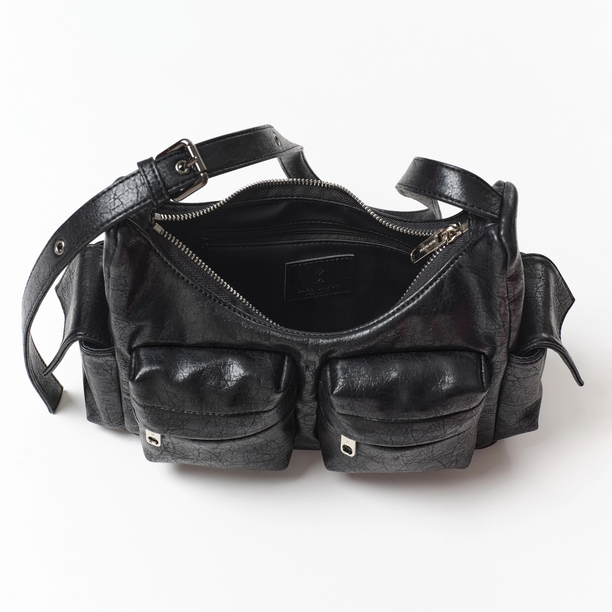 포켓 머그백 pocket mug bag M savage black : SAMO ONDOH