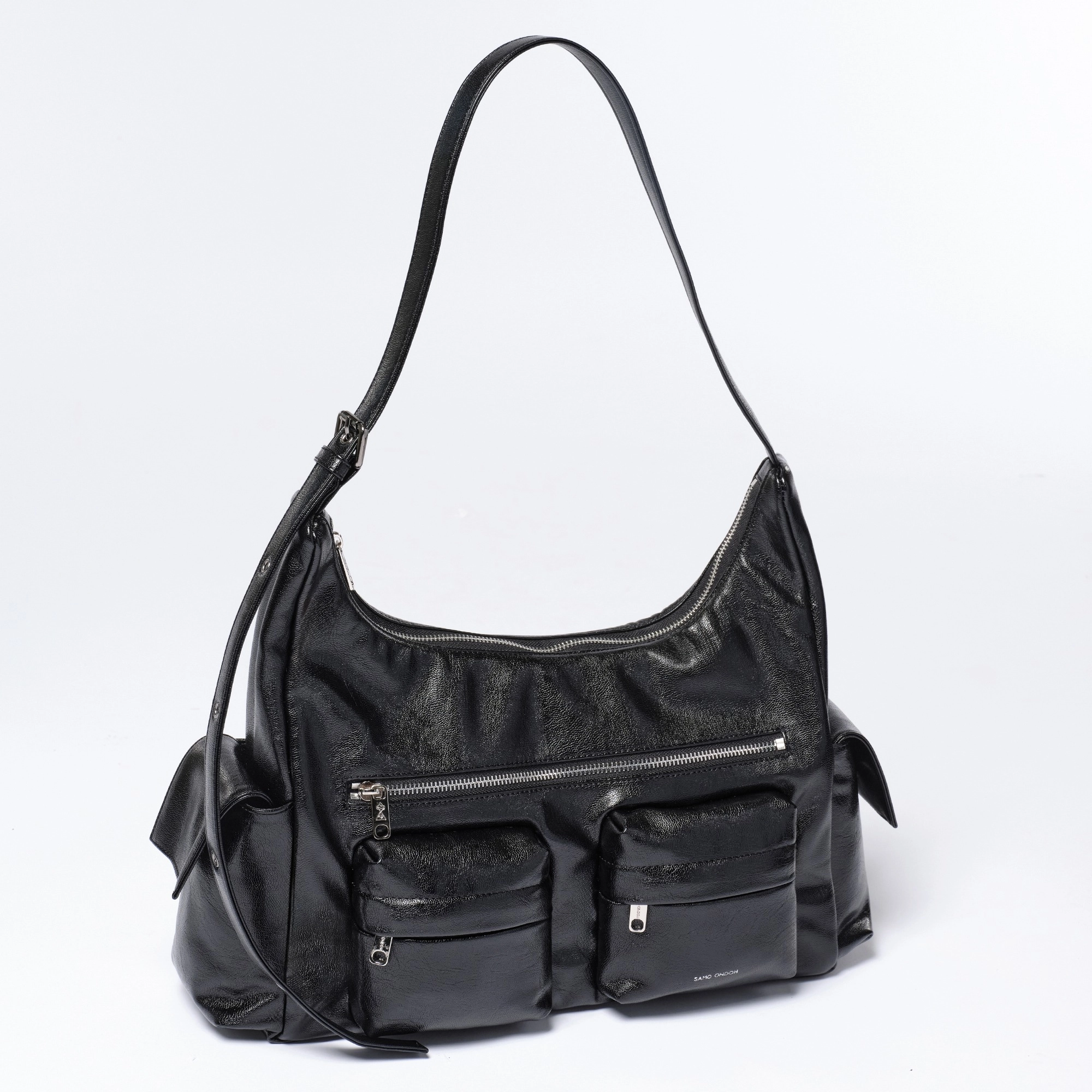 포켓 머그백 pocket mug bag L goat black : SAMO ONDOH