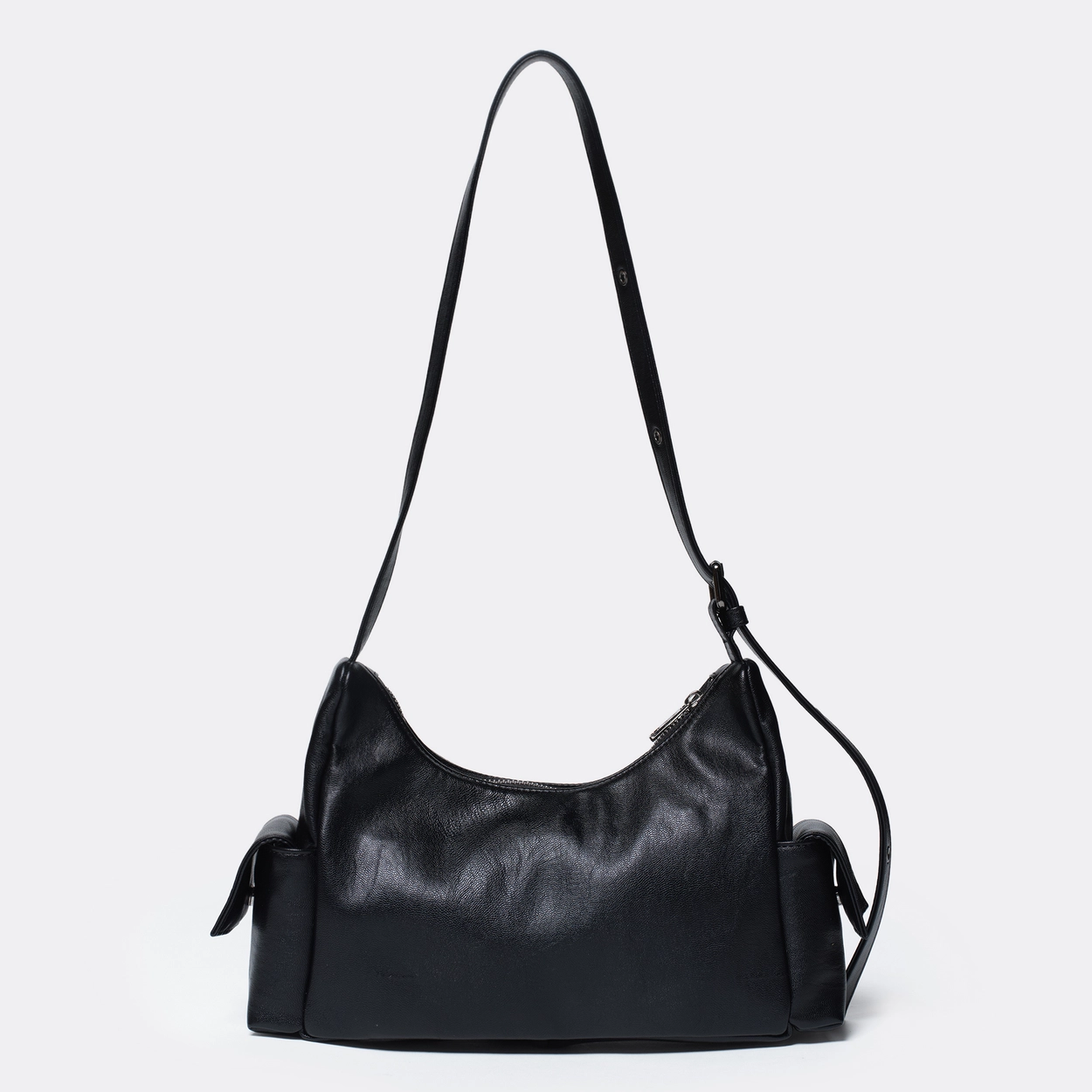 9/26 입고) 포켓 머그백 pocket mug bag M nappa black : SAMO ONDOH