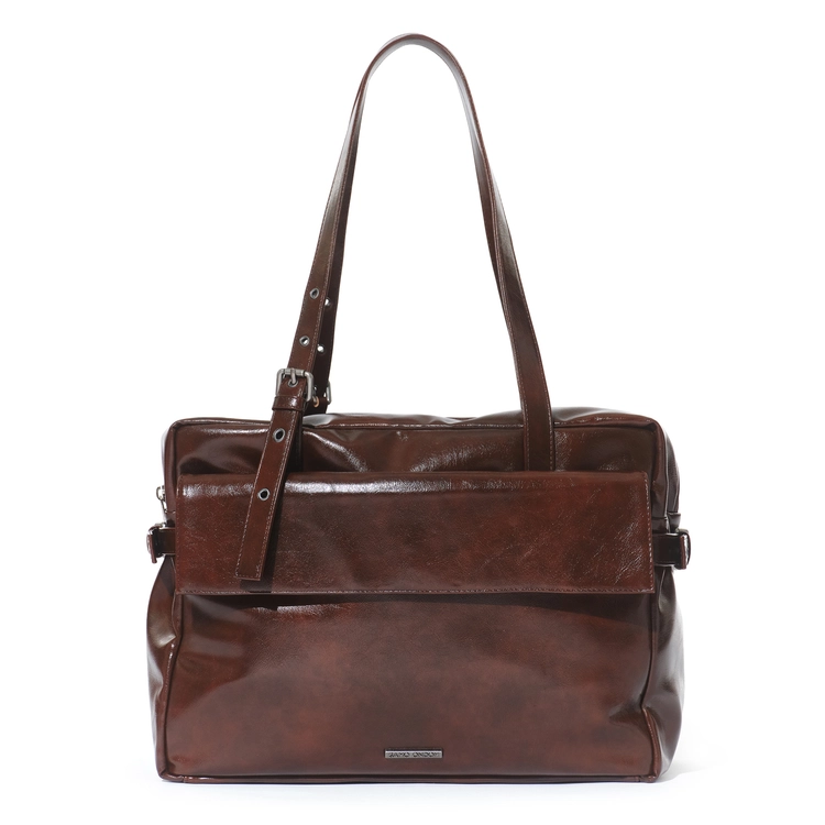 deca utility bag L vampire walnut