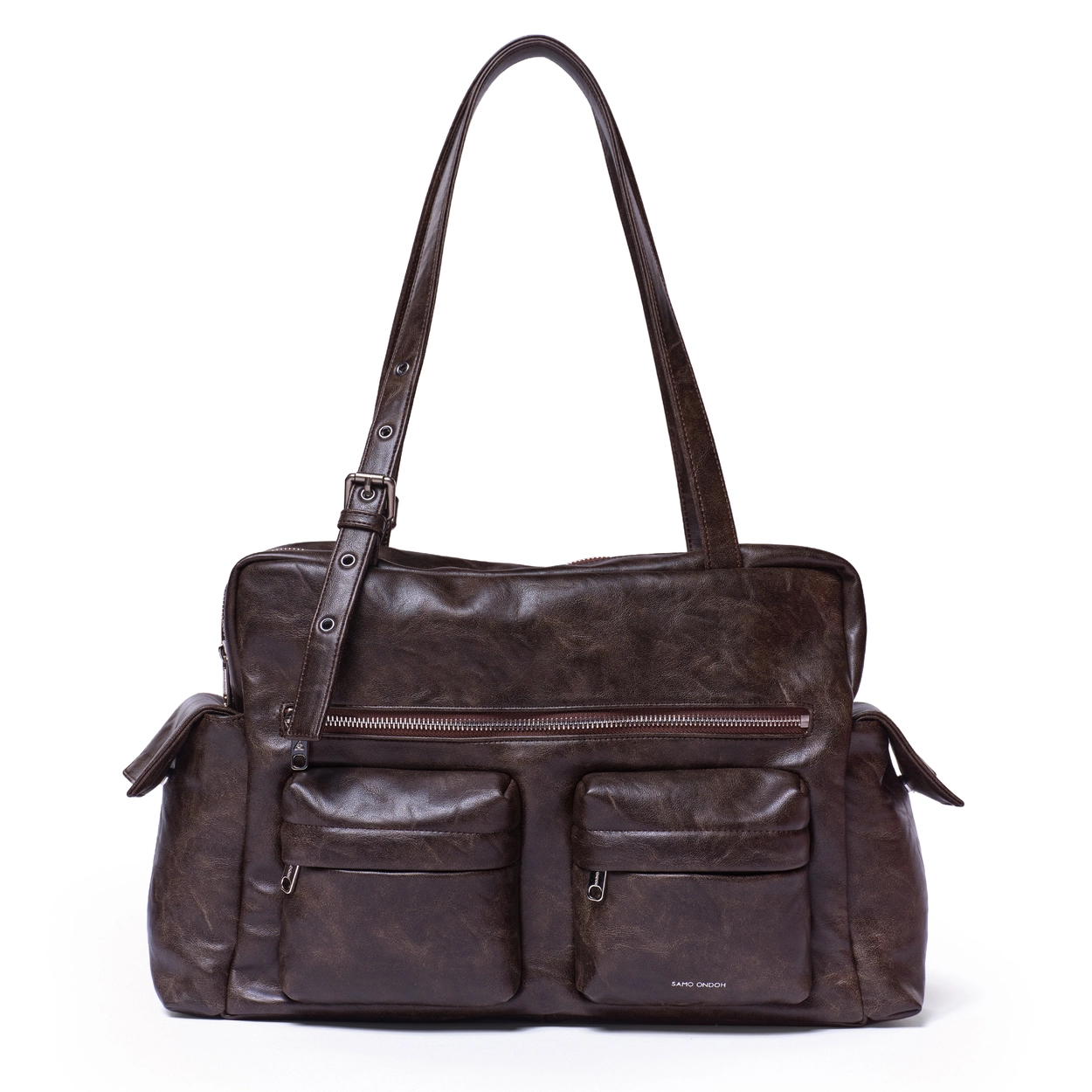 新品未使用!SAMO ONDOH Pocket utility bag L pocket utility bag L brushed gray