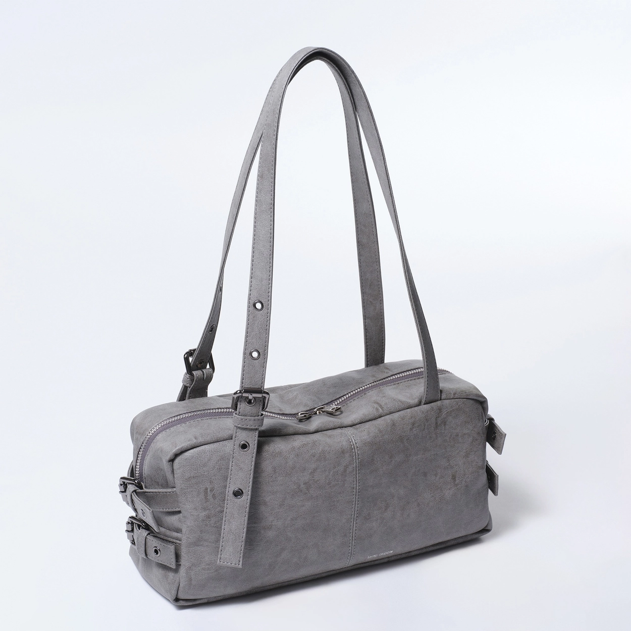 사이드 벨트백 side belt bag M brushed gray : SAMO ONDOH