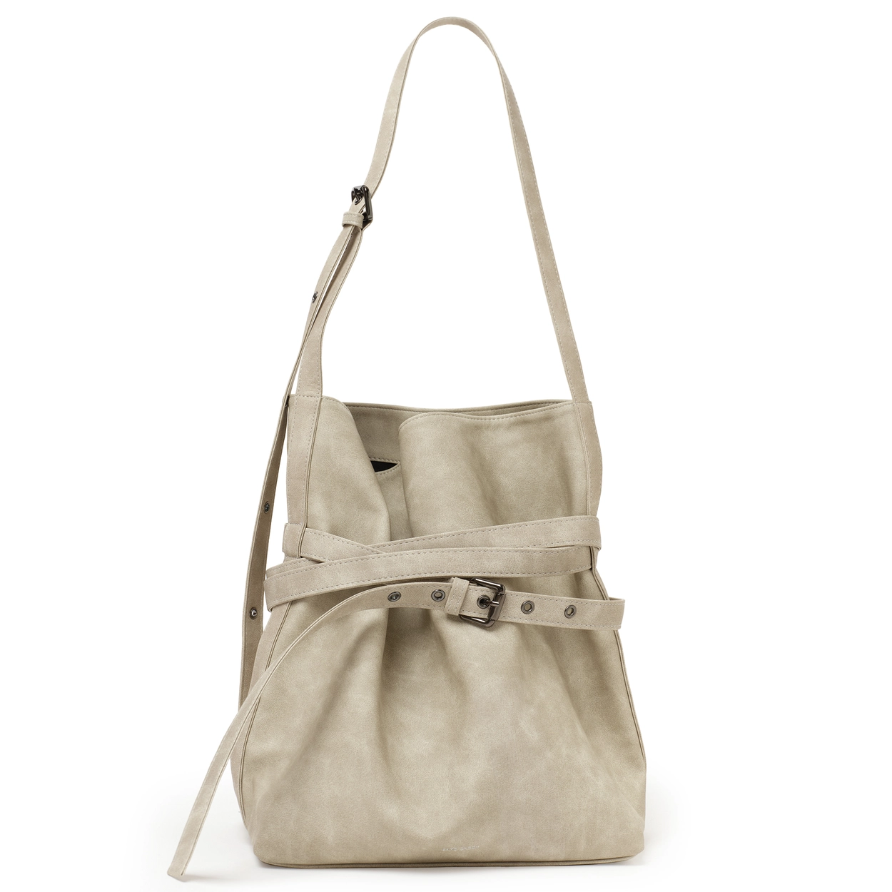【SAMO ONDOH】韓国人気 24SS 新作★ Belt Bucket Bag M SAMO ONDOH】韓国人気 24SS 新作☆ Belt Bucket Bag M (SAMO