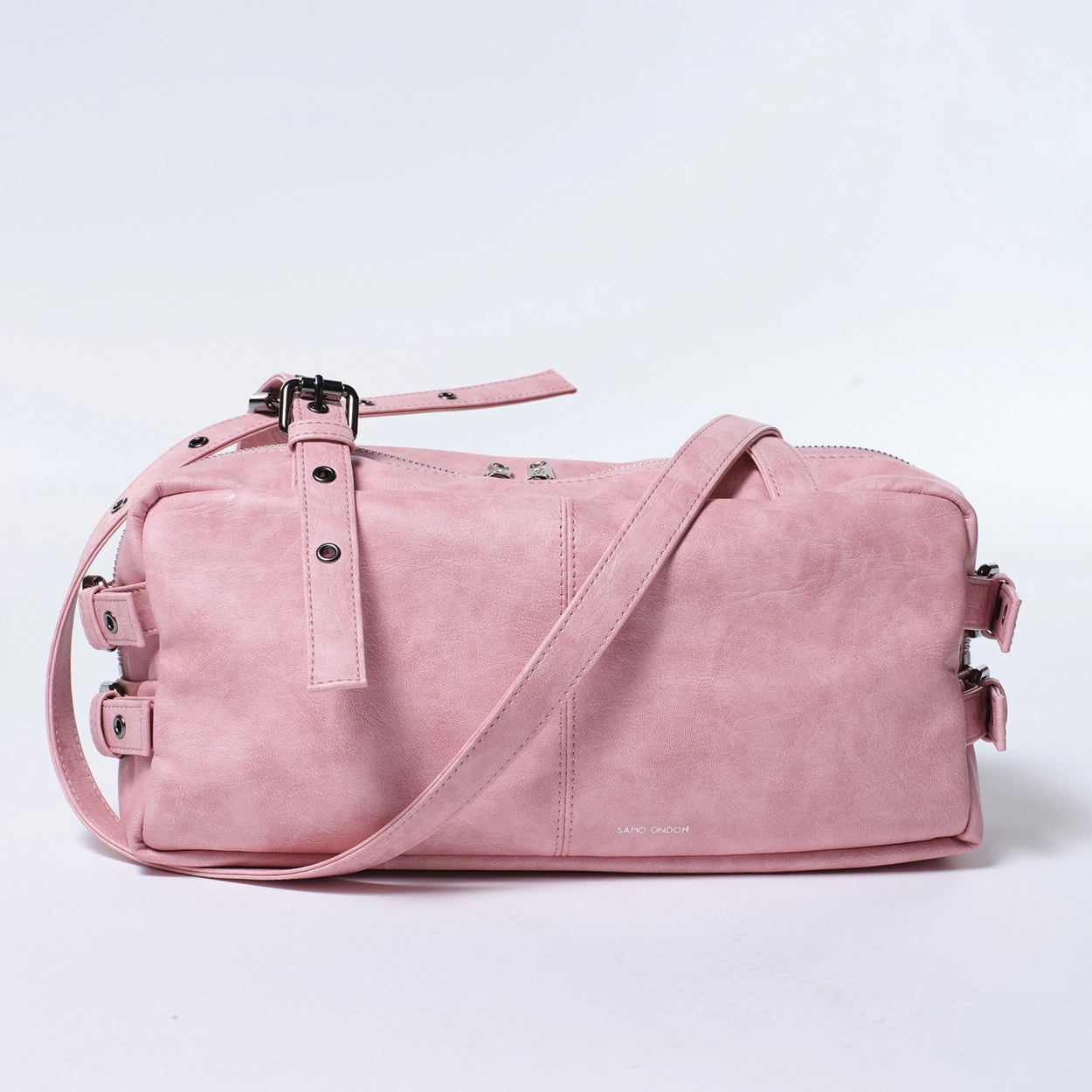 사이드 벨트백 side belt bag M brushed pink : SAMO ONDOH