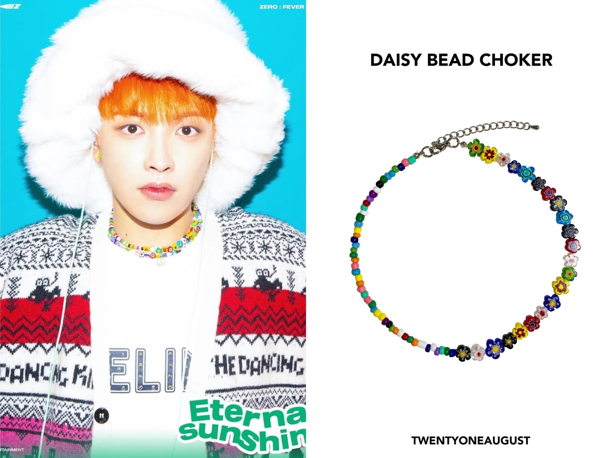 QUEENIE】 DAISY BEAD CHOKER : twentyoneaugust-ww