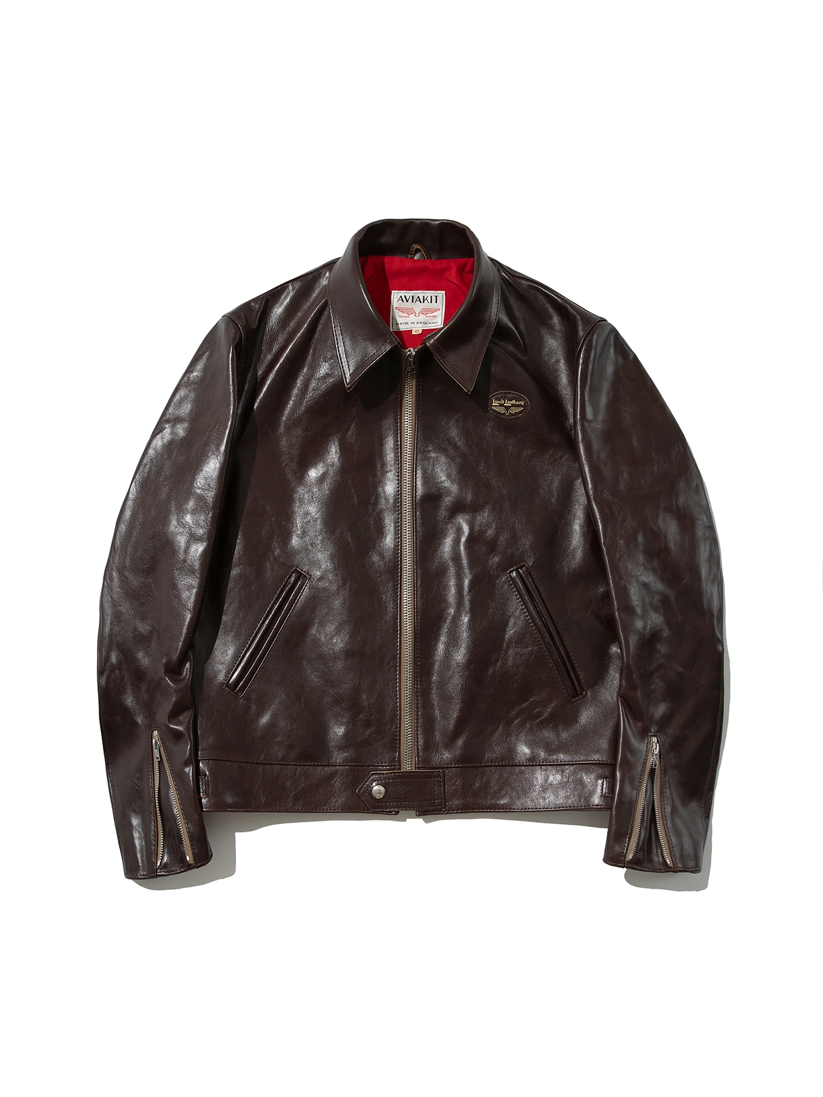 60 Corsair / Regular Fit / Red Cotton / Navy : HIDEANDRIDE INTL