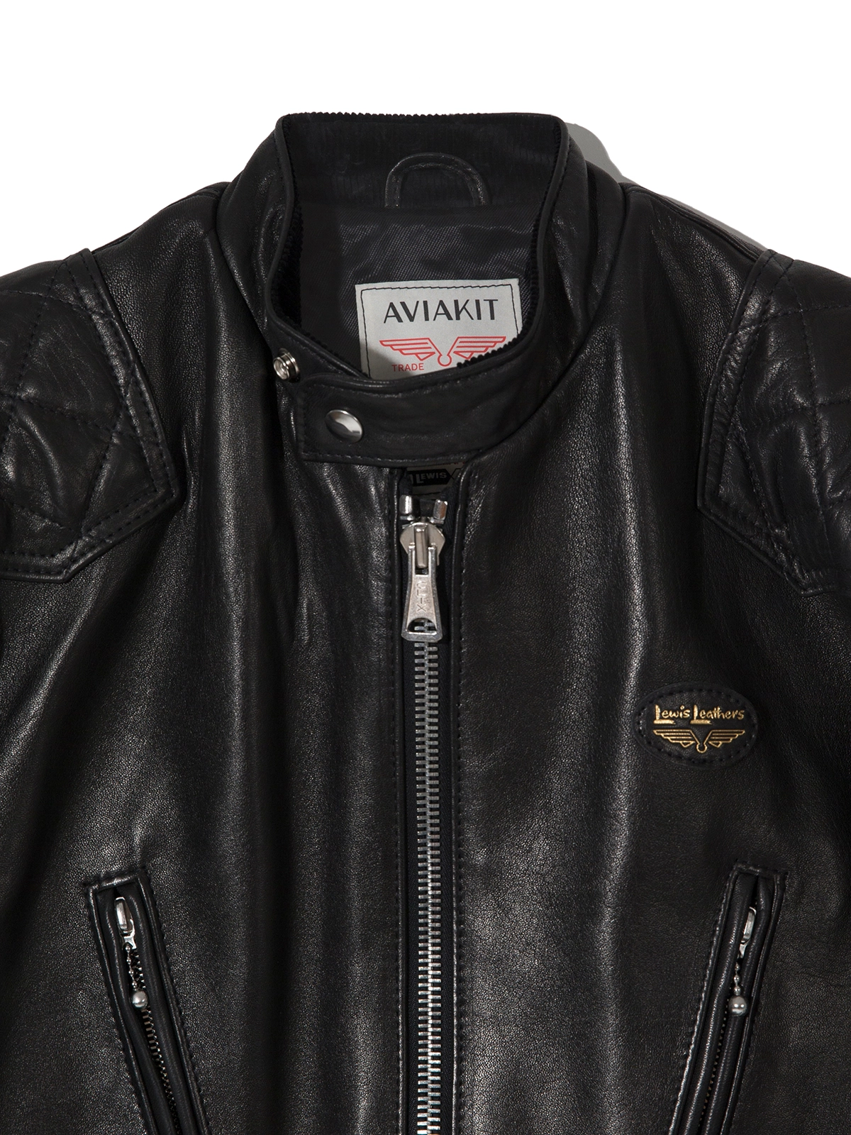 443 Super Phantom / Regular Fit / Black Satin / Black : HIDE/AND/RIDE