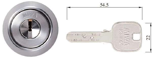 MIWA Key-In-Knob Lock with Deadbolt TR145HMD-1 - Amazon.com
