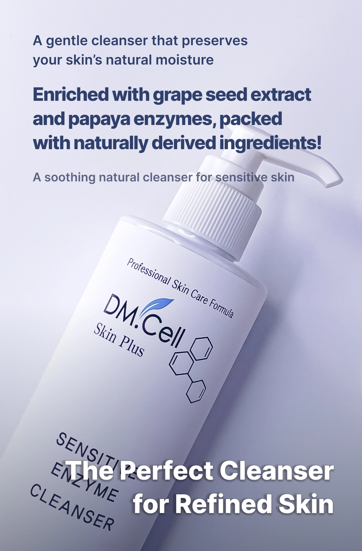 Sensitive Enzyme Cleanser : dmcell cosmetic