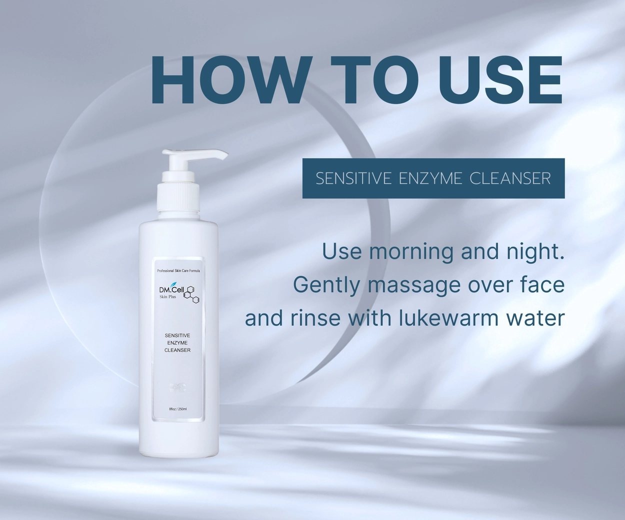 Sensitive Enzyme Cleanser : dmcell cosmetic