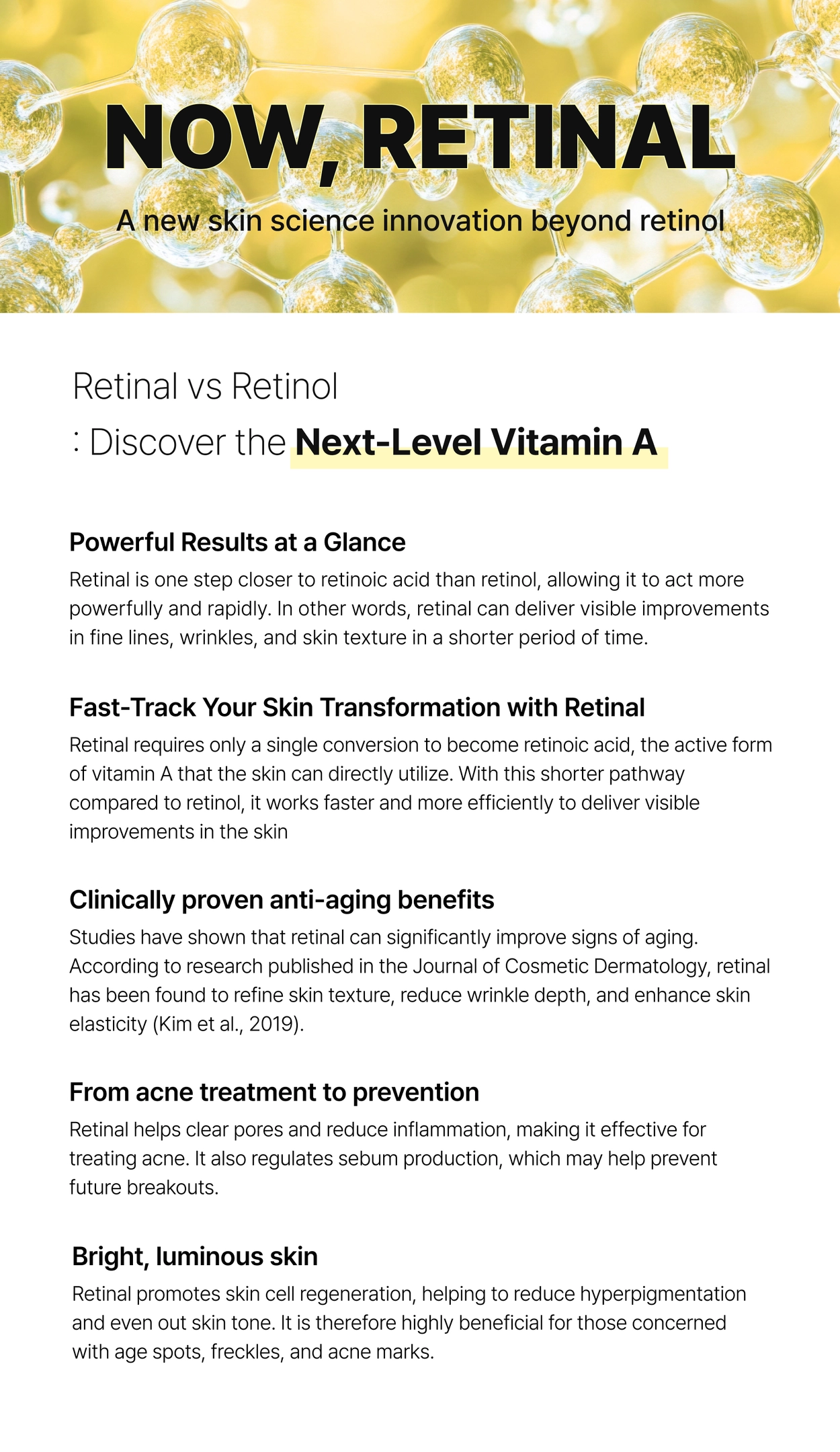 Midnight Retinal Glow Serum : dmcell cosmetic