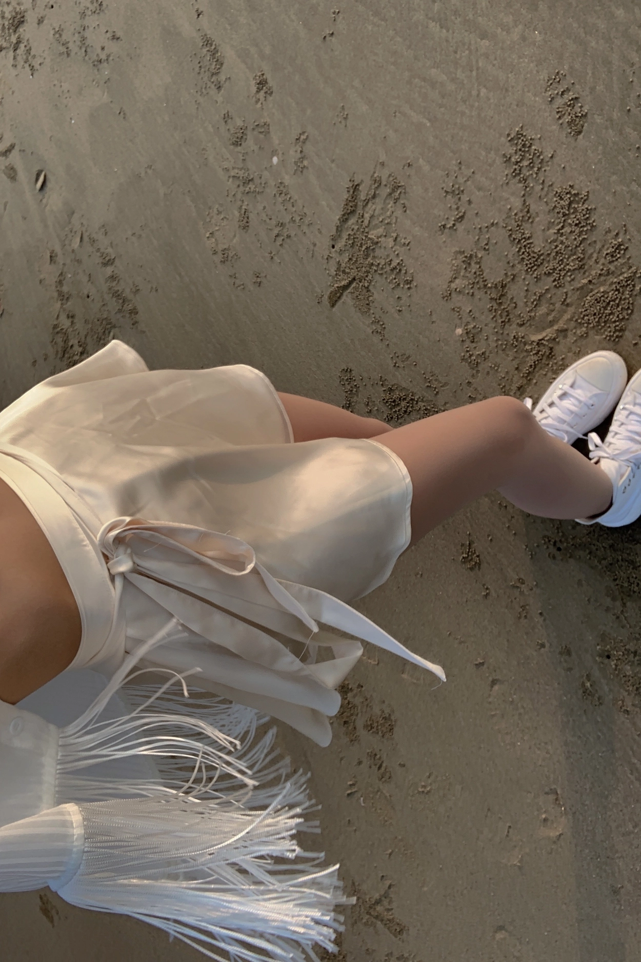 韓国人気[SWIMCITY♥]Lost angel silky wrap skirt (iv) Lost angel silky wrap skirt (iv) : SWIMCITY