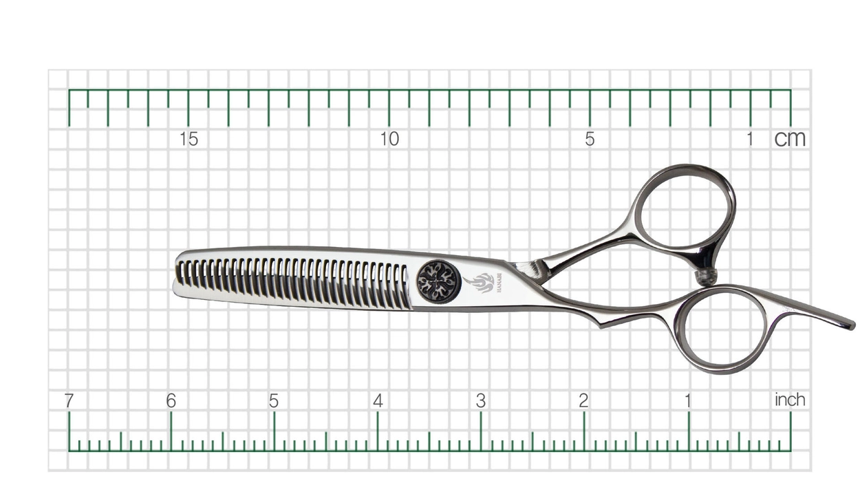 HANABI DIL-3018 LEFT HAND 6.0 INCH (18%), 30 Tooth 2 Slots : Shear