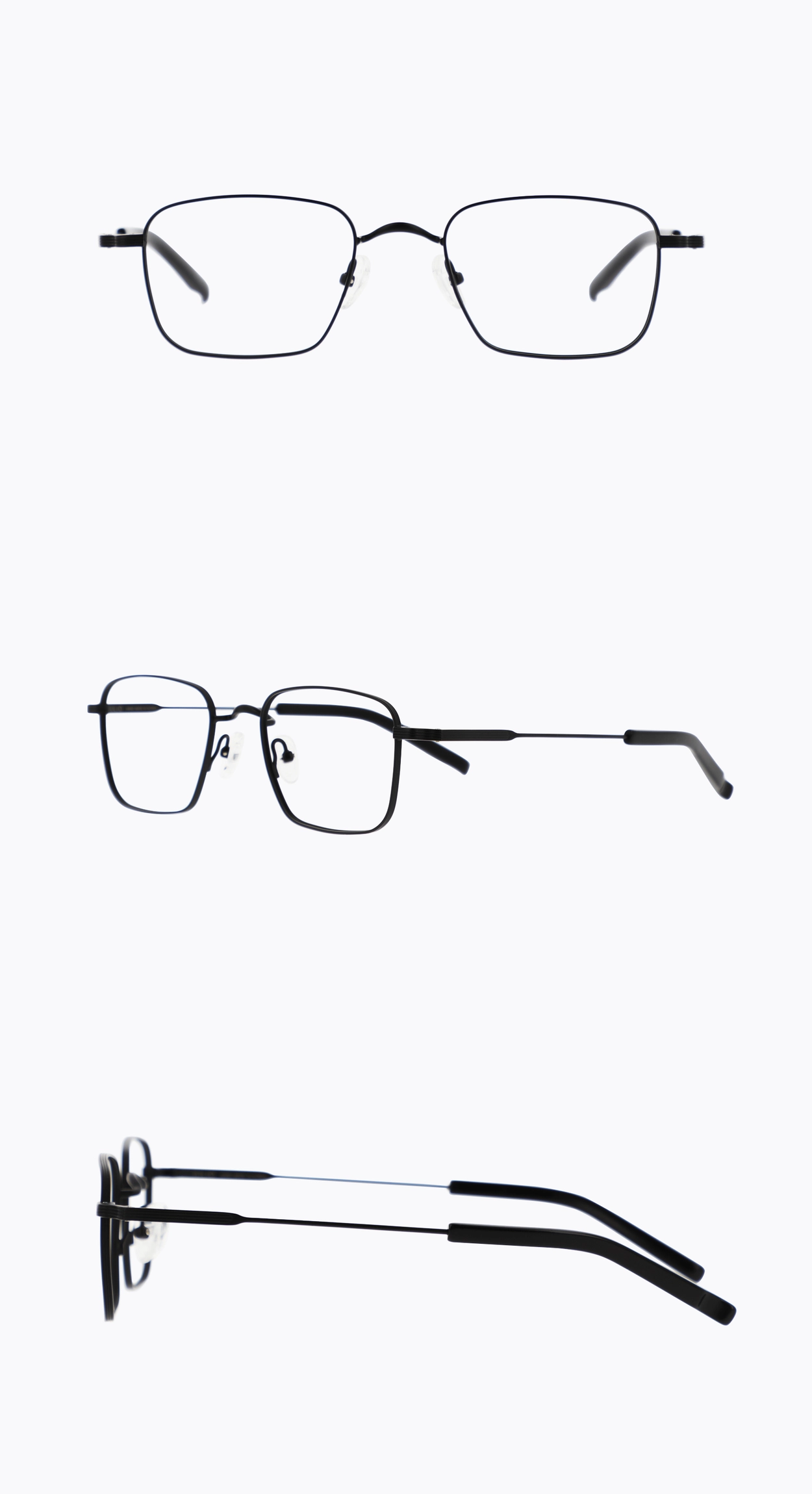 Luke : Polarized Titanium Eyewear I Sunclip Glasses for Driving