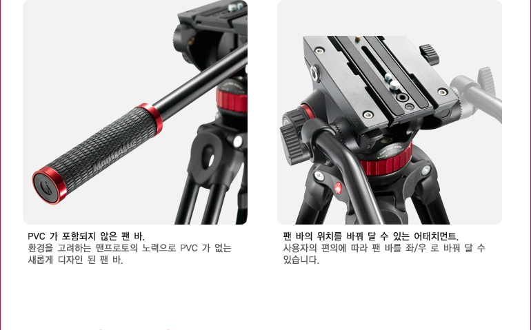 マンフロット Manfrott502AH맨프로토 MVH502AH PRO VIDEO HEAD